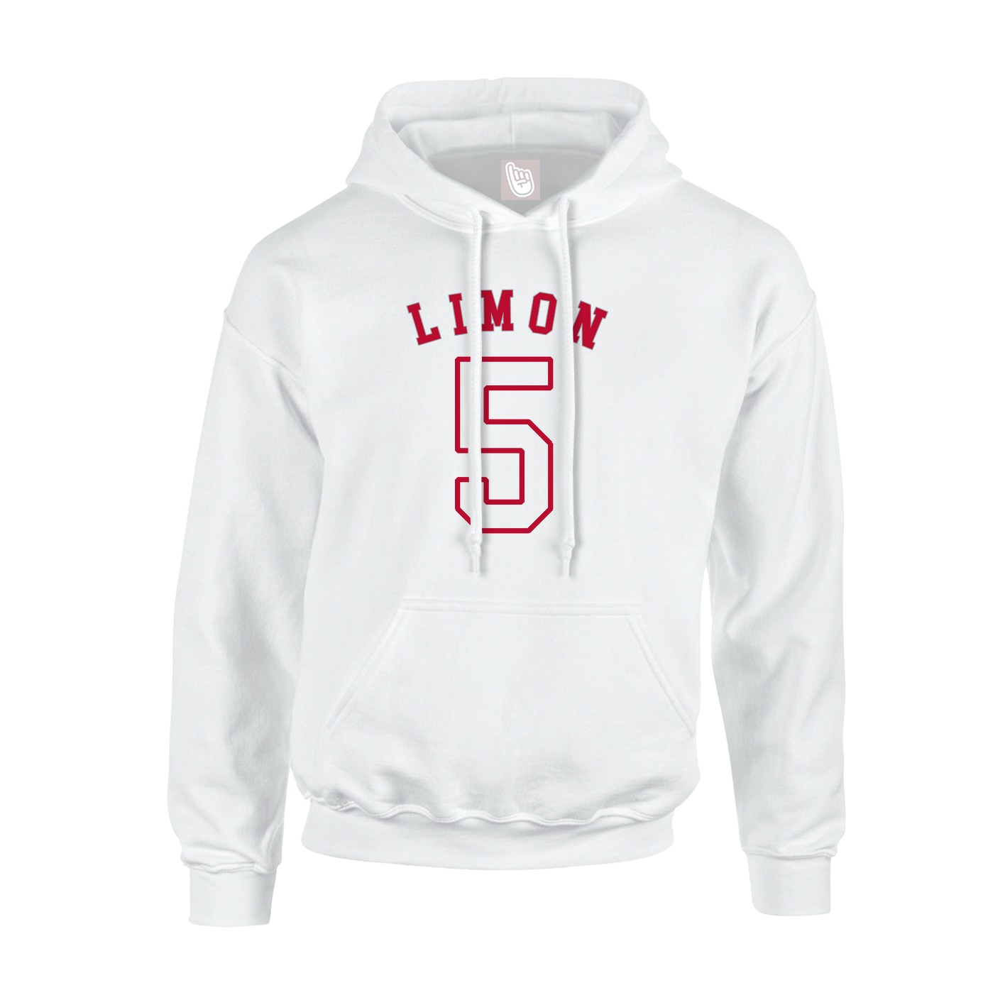 Hoodie — Shirsey Arch in White