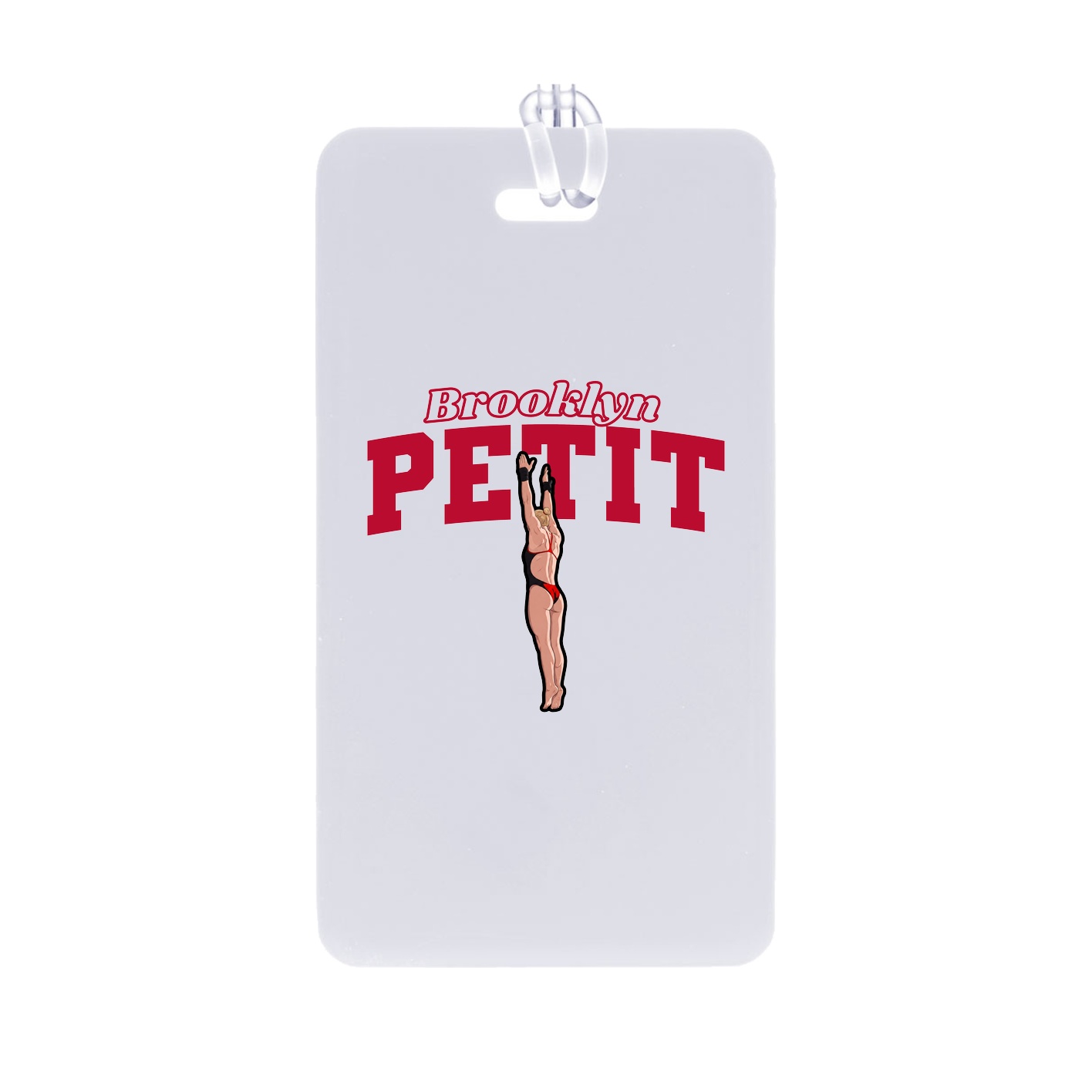 Bag Tag — Name Arch in Classic