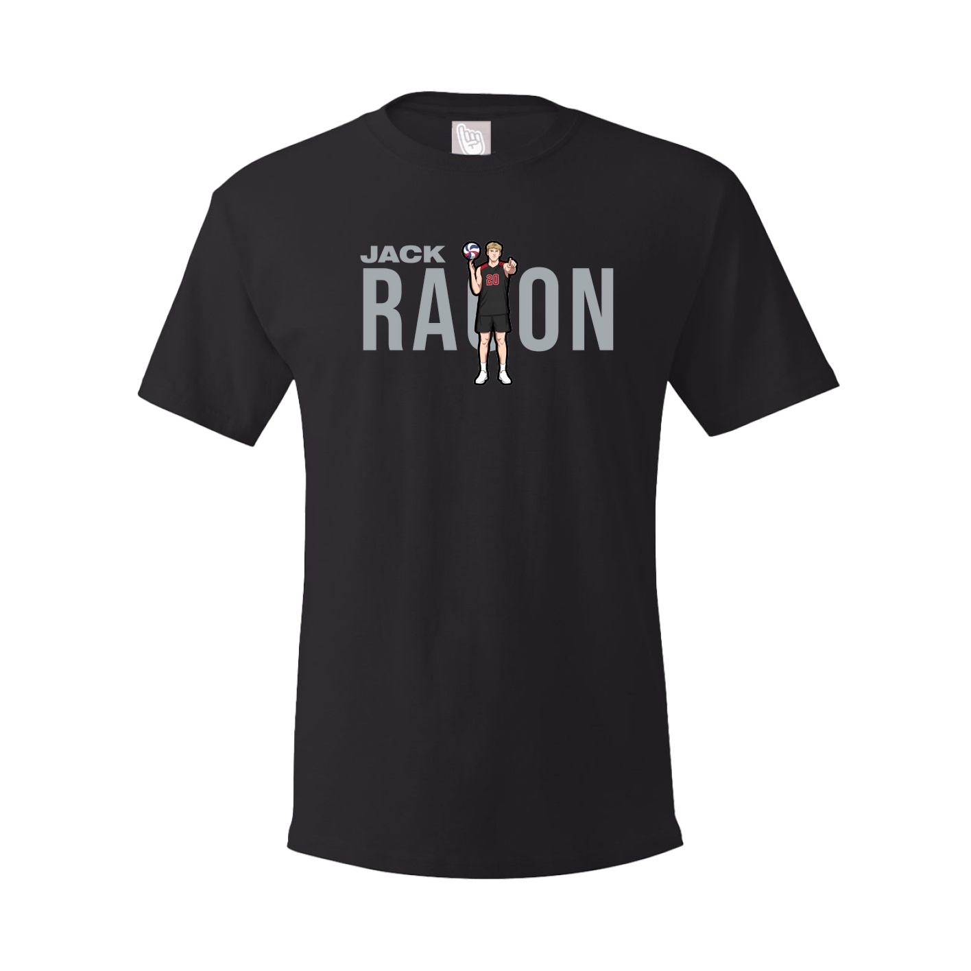 Tee — Player Name in Black
