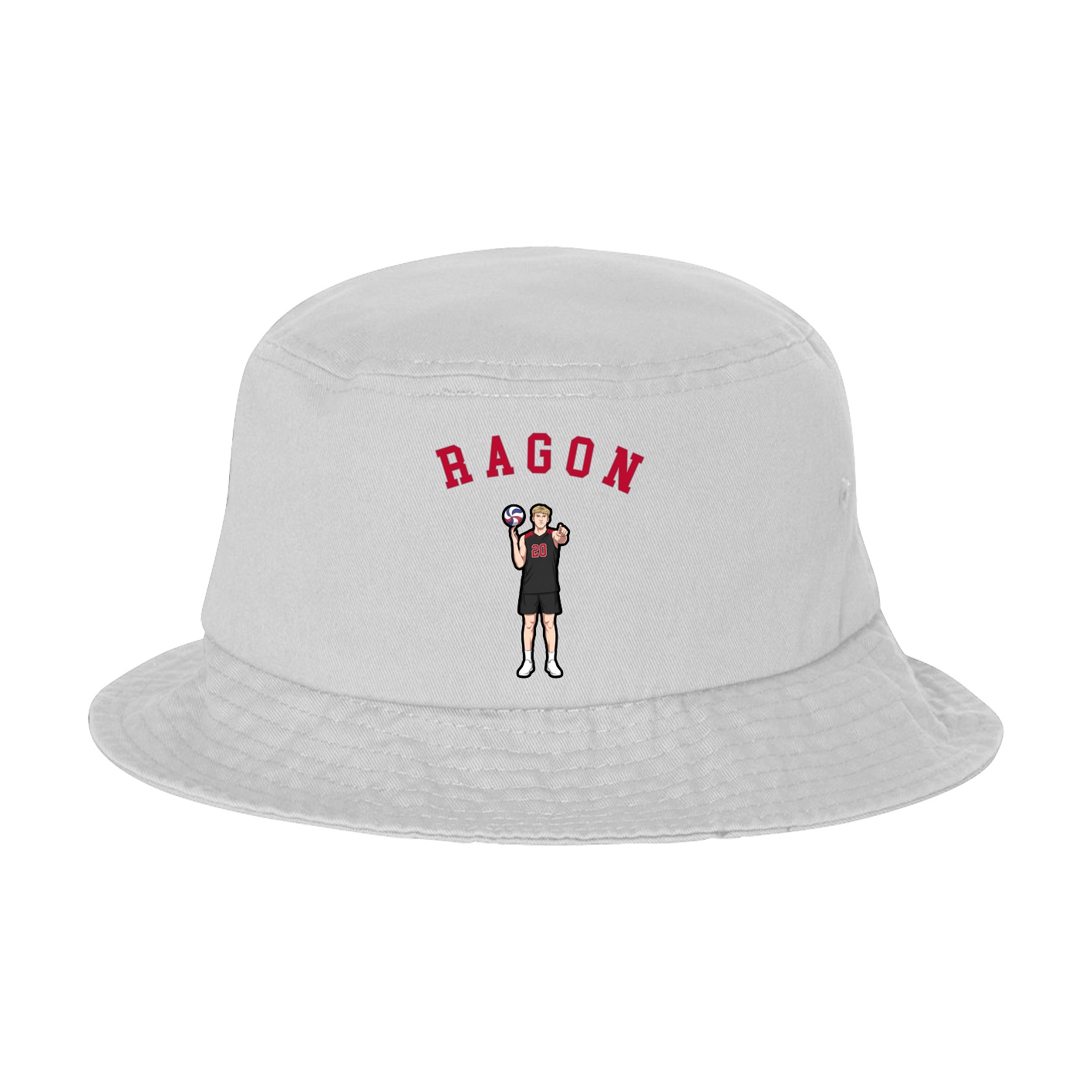 Bucket Cap — Shirsey Arch in White