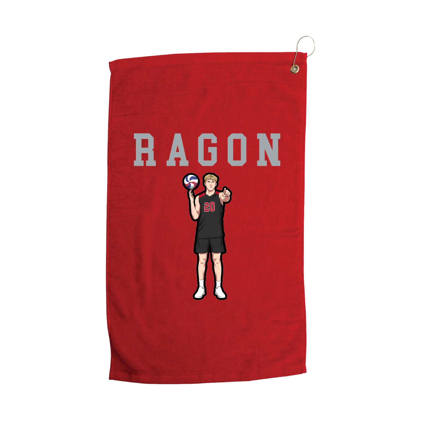 Golf Towel — Shirsey in Red