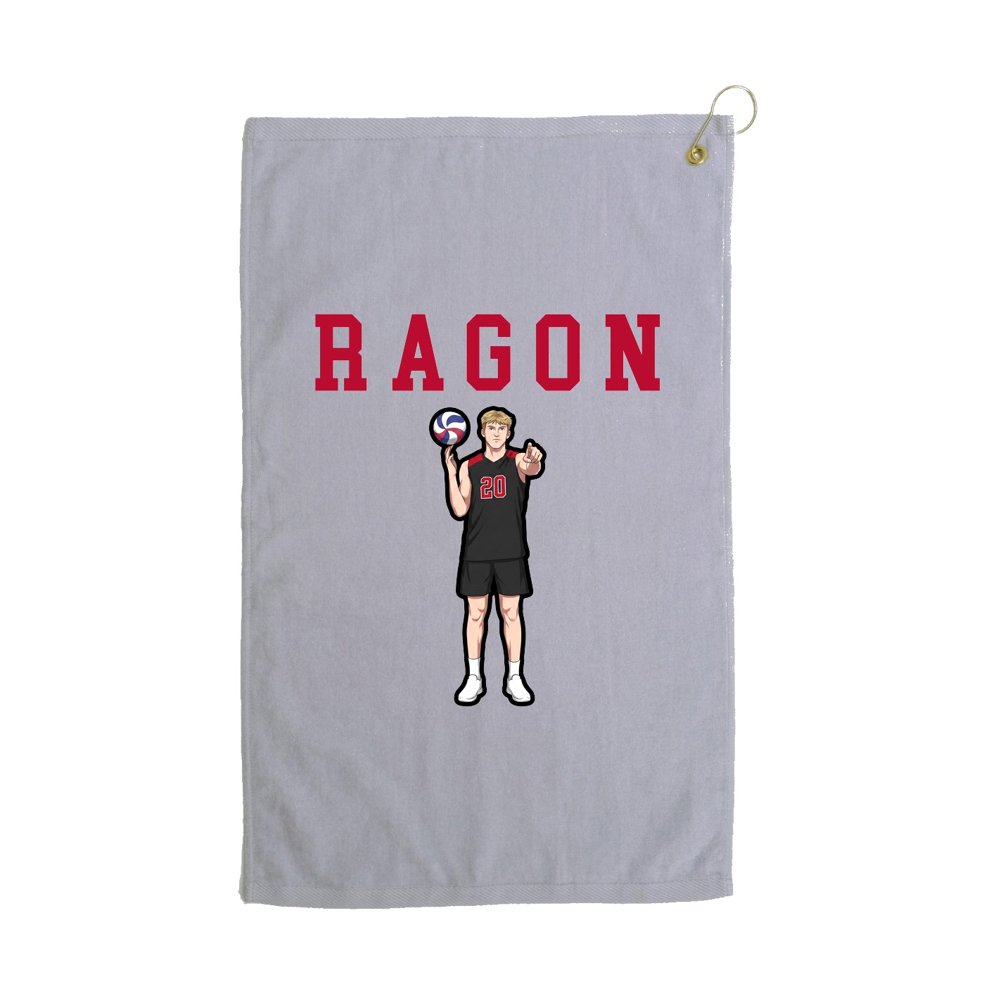 Golf Towel — Shirsey in Grey
