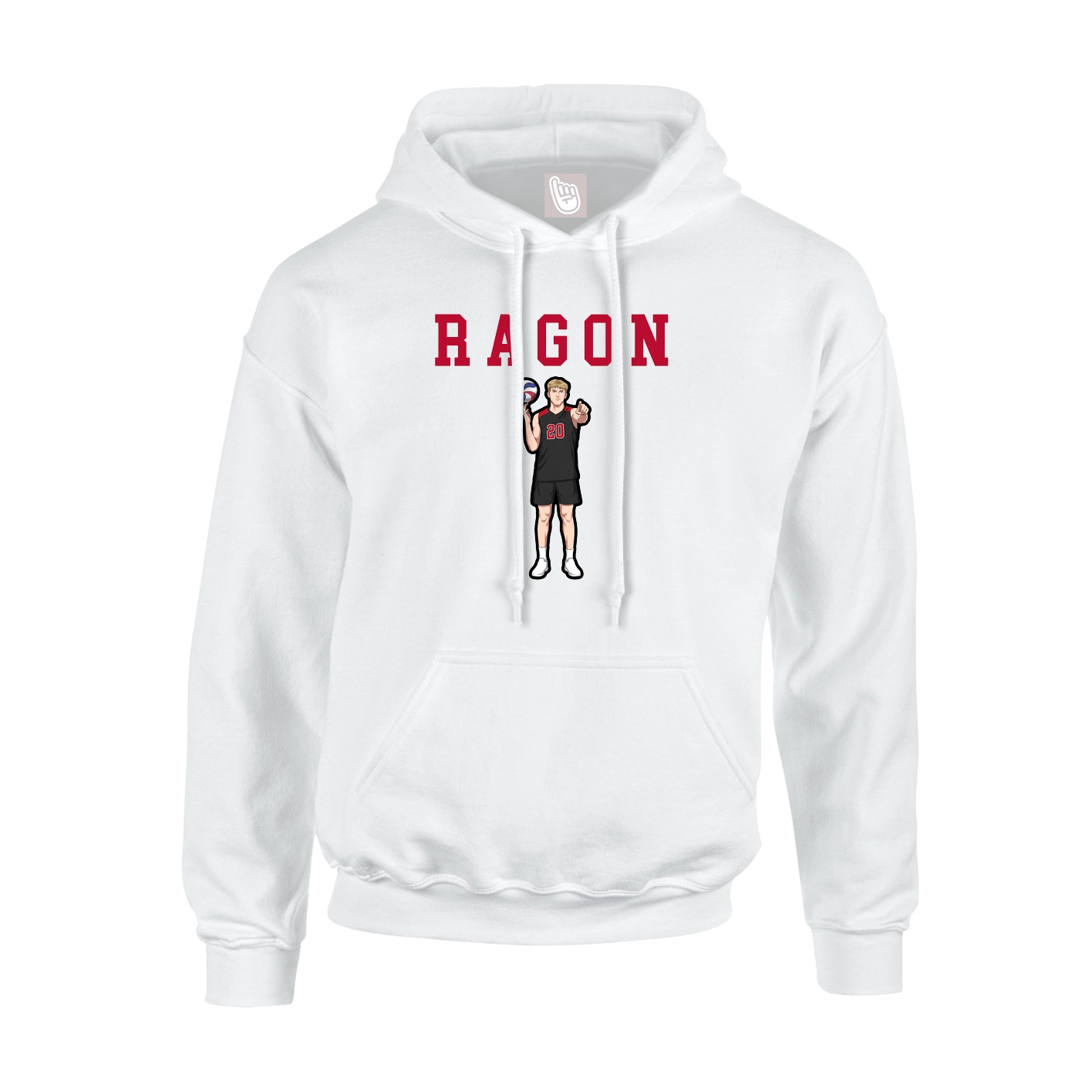 Youth Hoodie — Shirsey in White