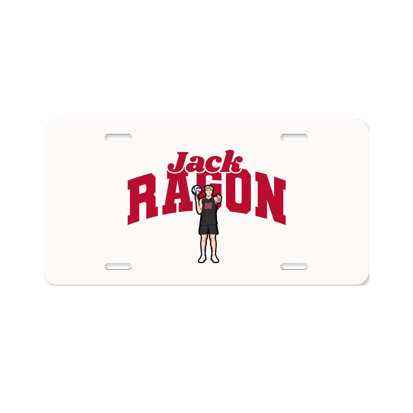 License Plate — Signature Arch in Classic