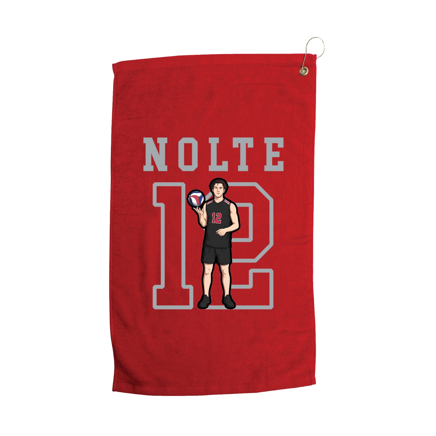 Golf Towel — Shirsey in Red