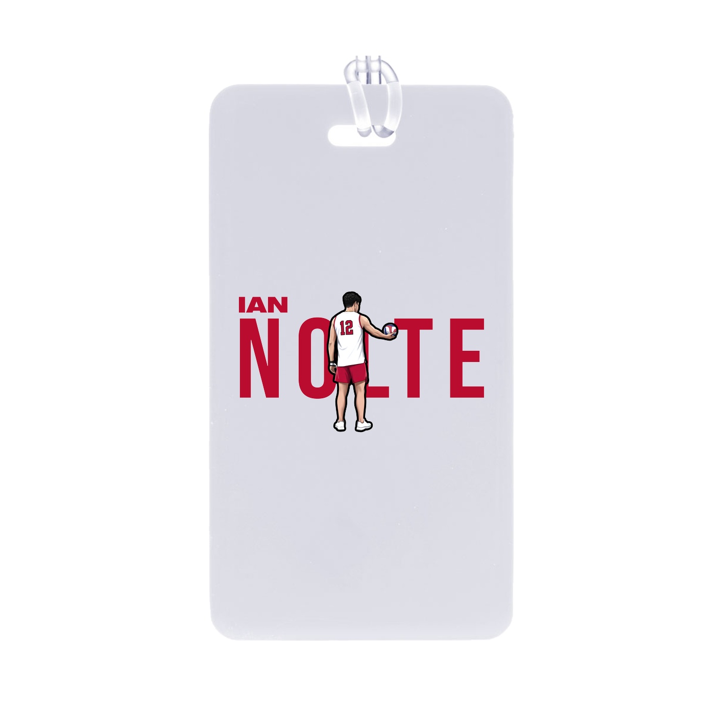 Bag Tag — Player Name in Classic