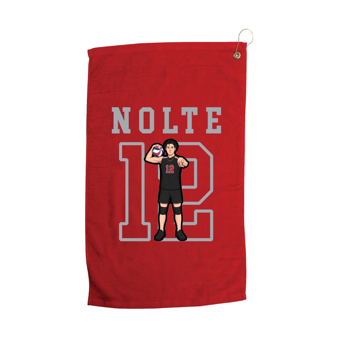 Golf Towel — Shirsey in Red