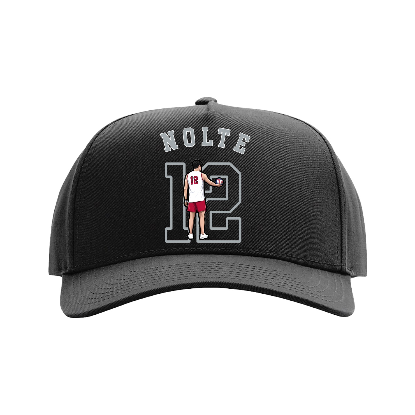 Full Fabric Five-Panel Champ Cap