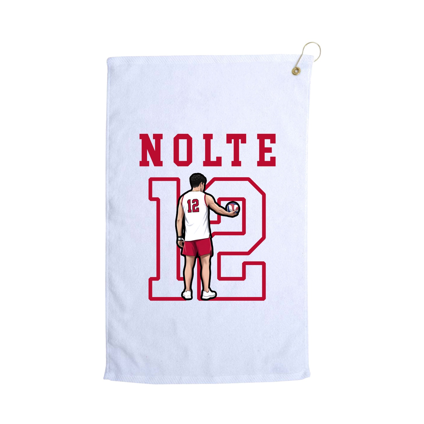 Golf Towel — Shirsey in White