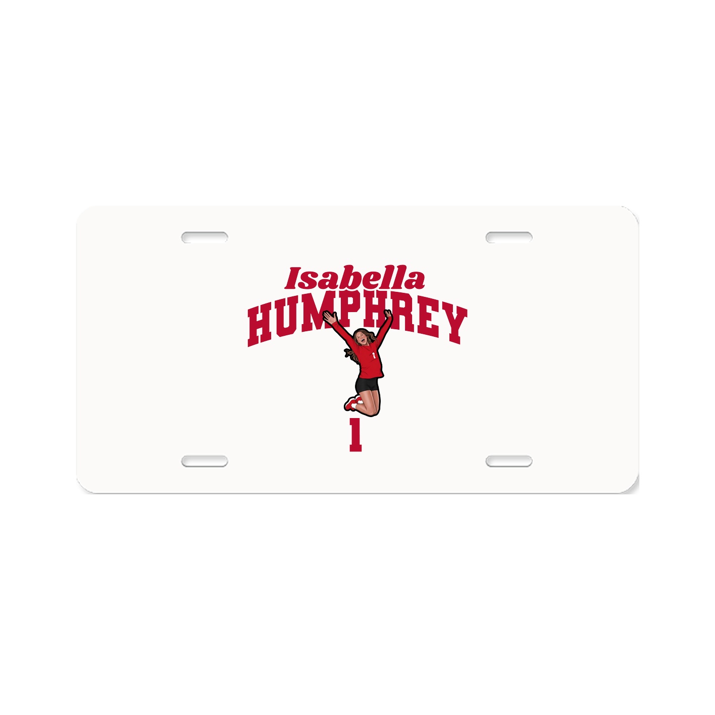 License Plate — Signature Arch in Classic