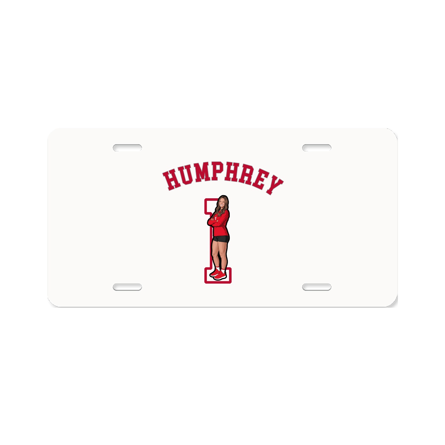 License Plate — Shirsey Arch in Classic