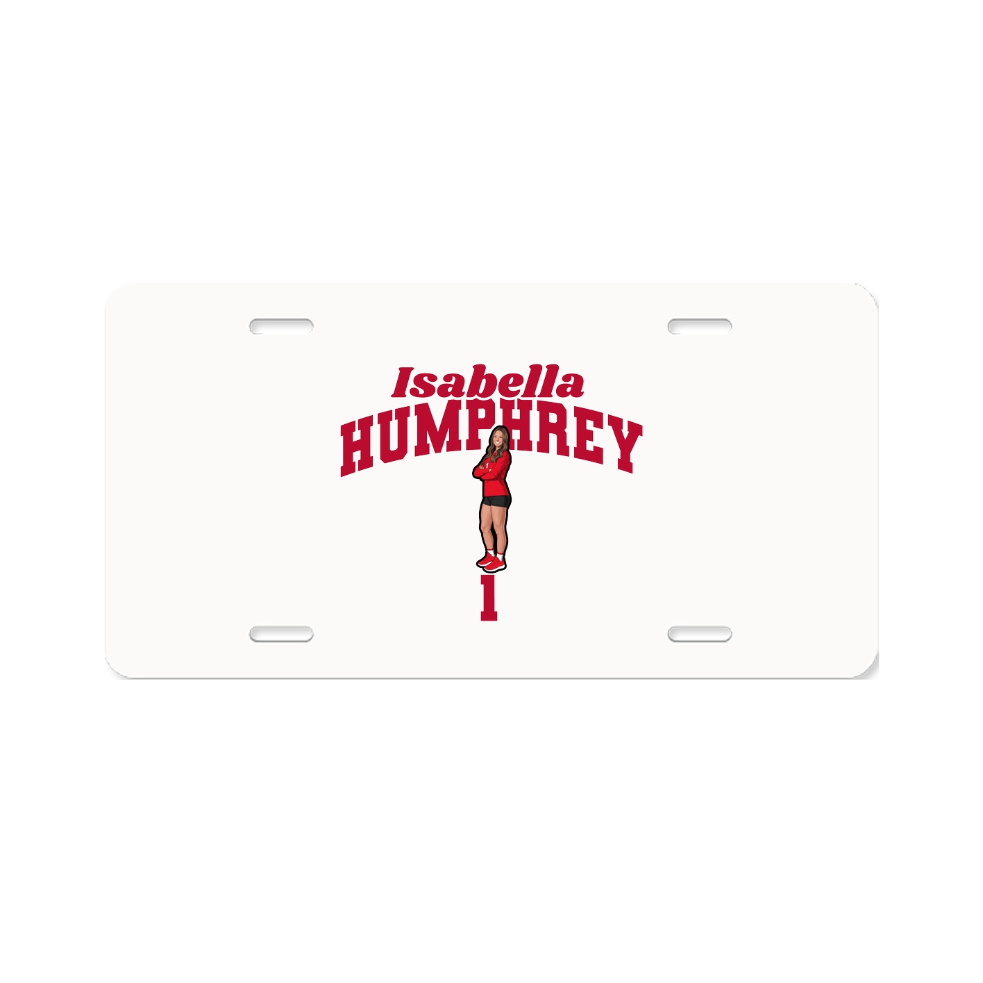 License Plate — Signature Arch in Classic
