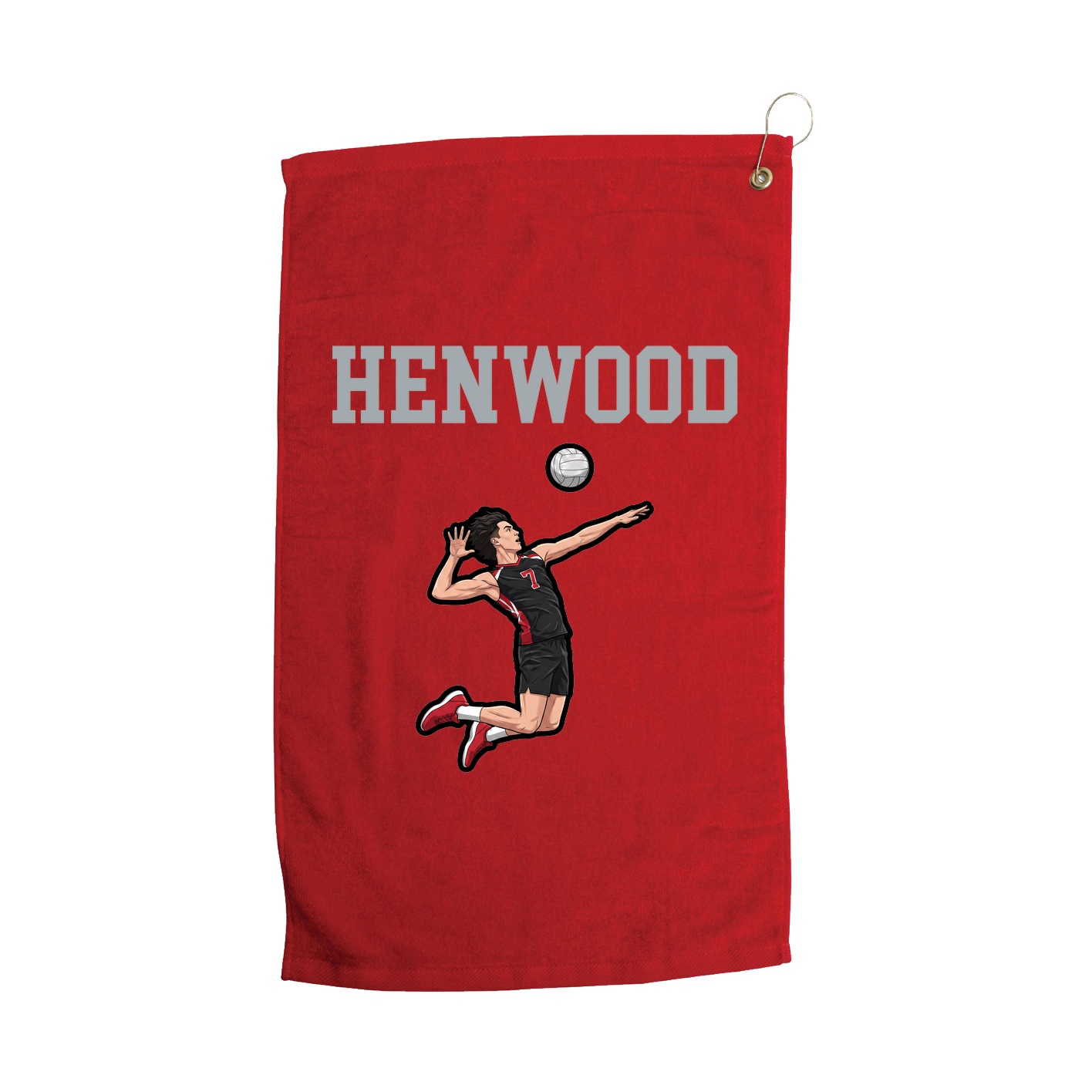 Golf Towel — Shirsey in Red