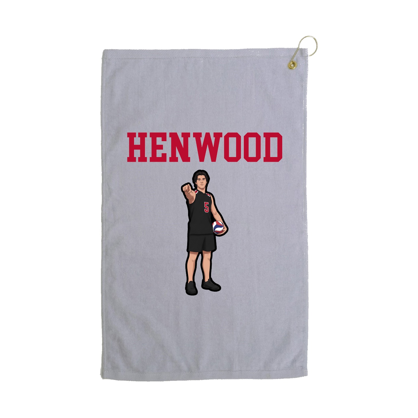 Golf Towel — Shirsey in Grey