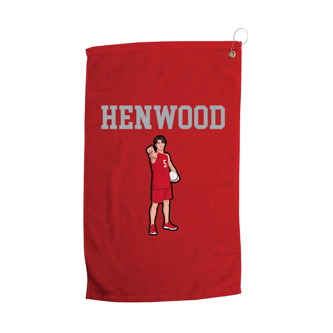 Golf Towel — Shirsey in Red