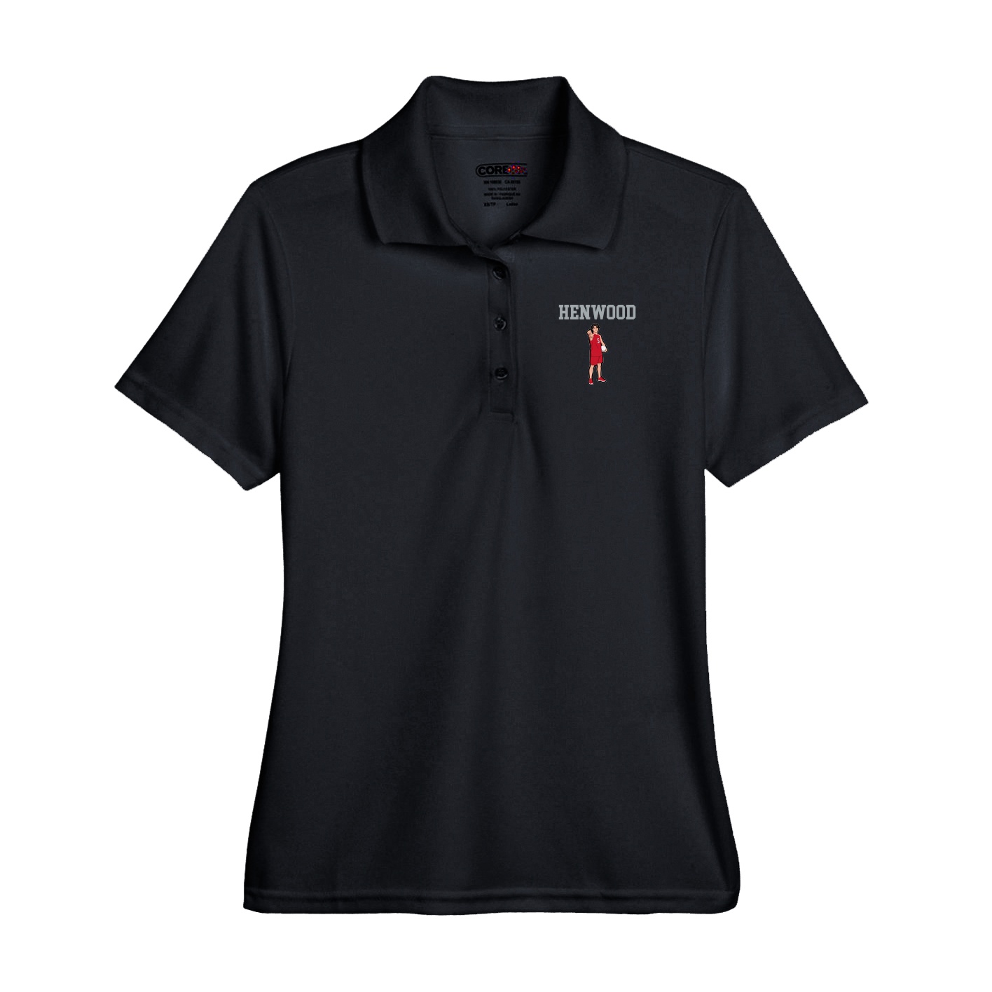 Performance Polo — Shirsey in Black