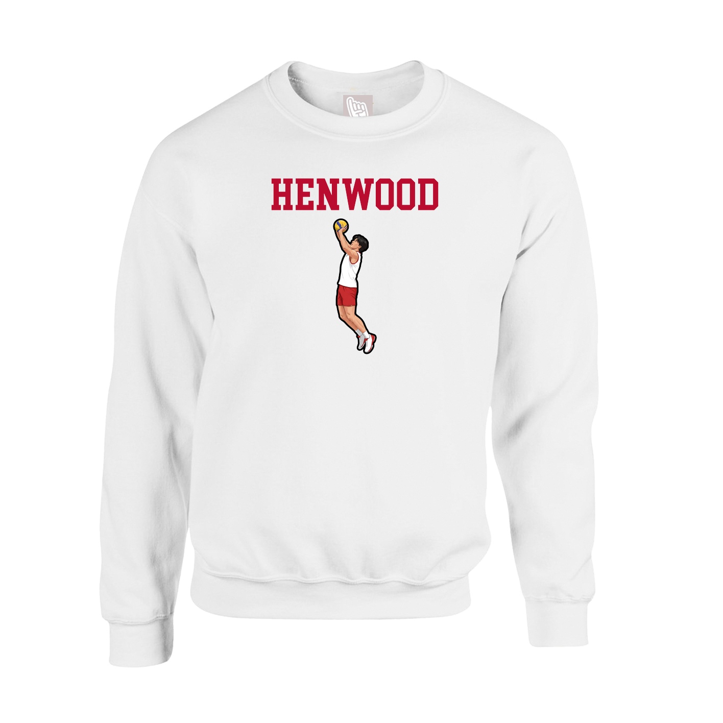 Fleece Crew — Shirsey in White