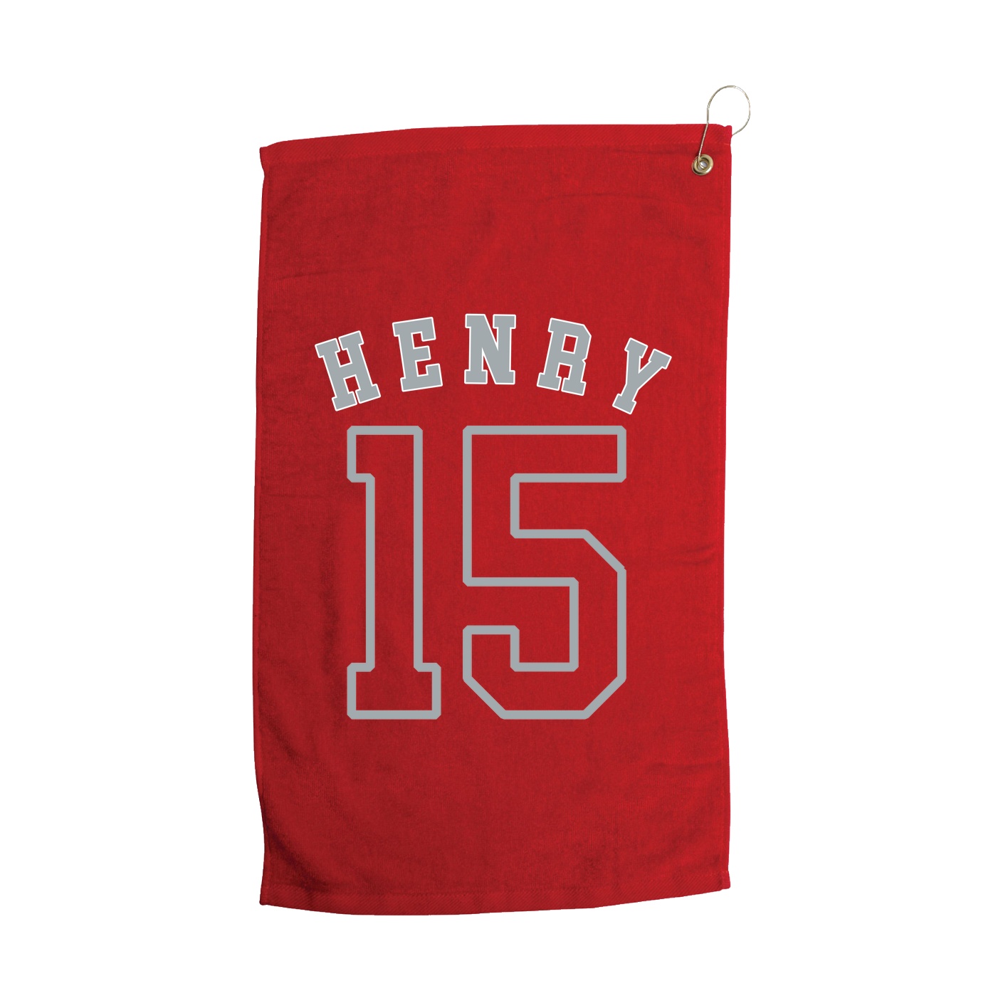Golf Towel — Shirsey Arch in Red