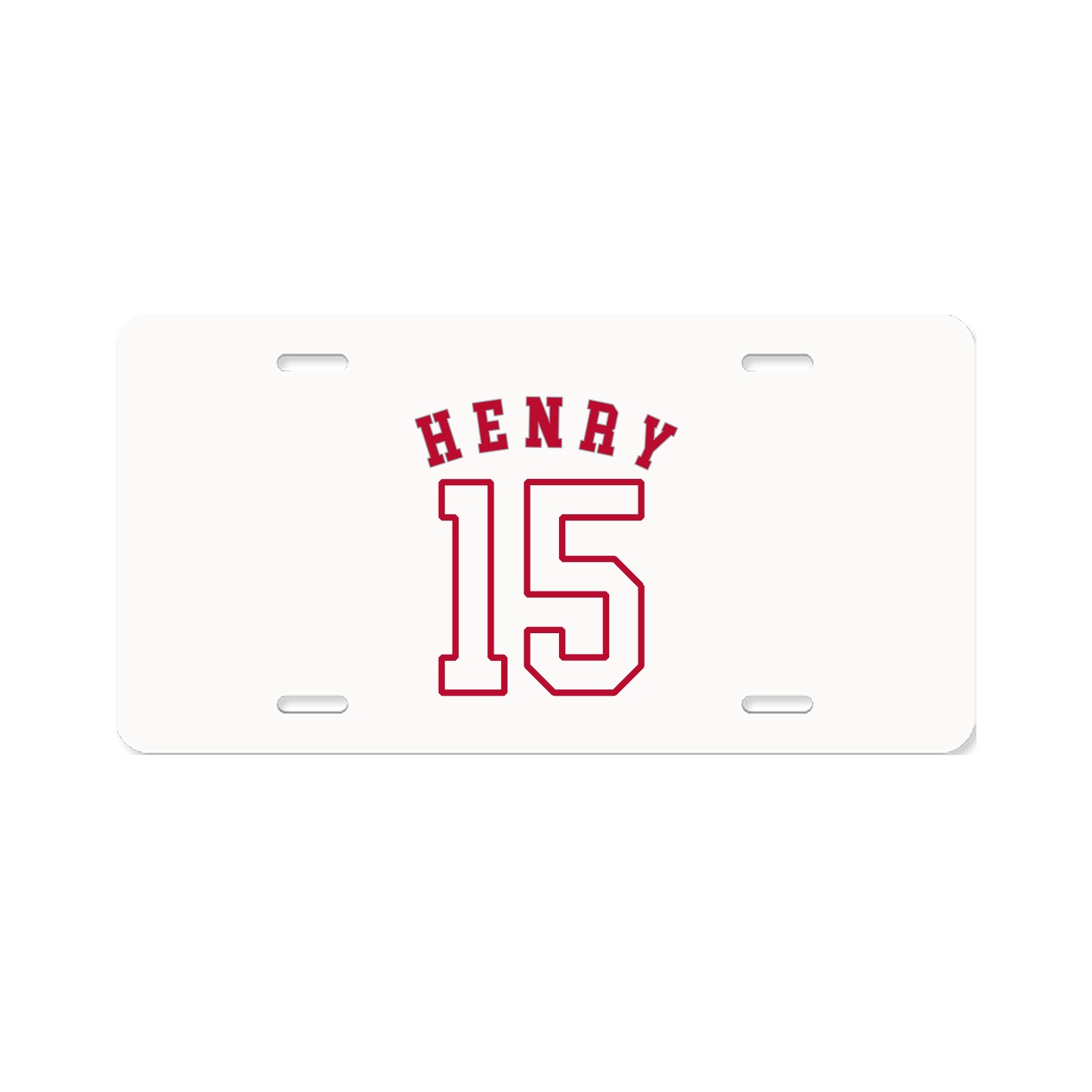License Plate — Shirsey Arch in Classic