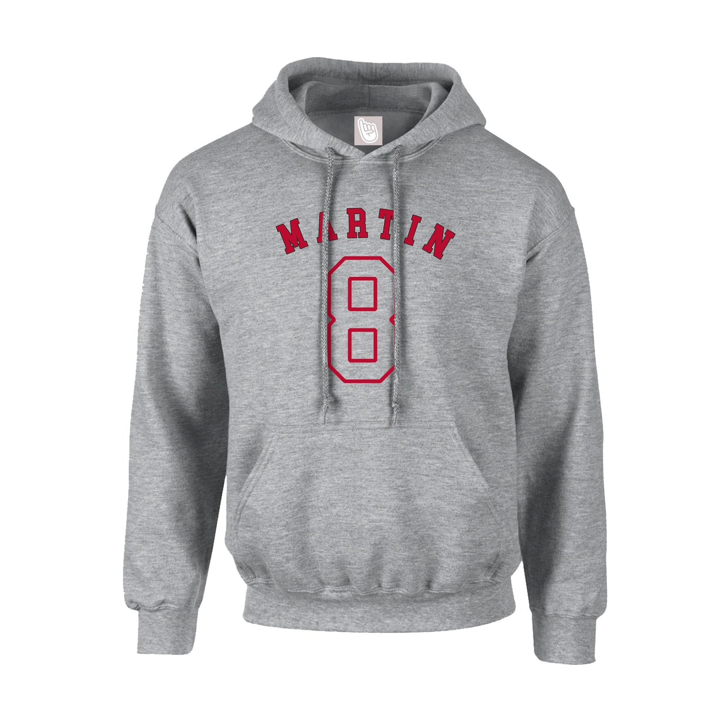 Youth Hoodie — Shirsey Arch in Grey