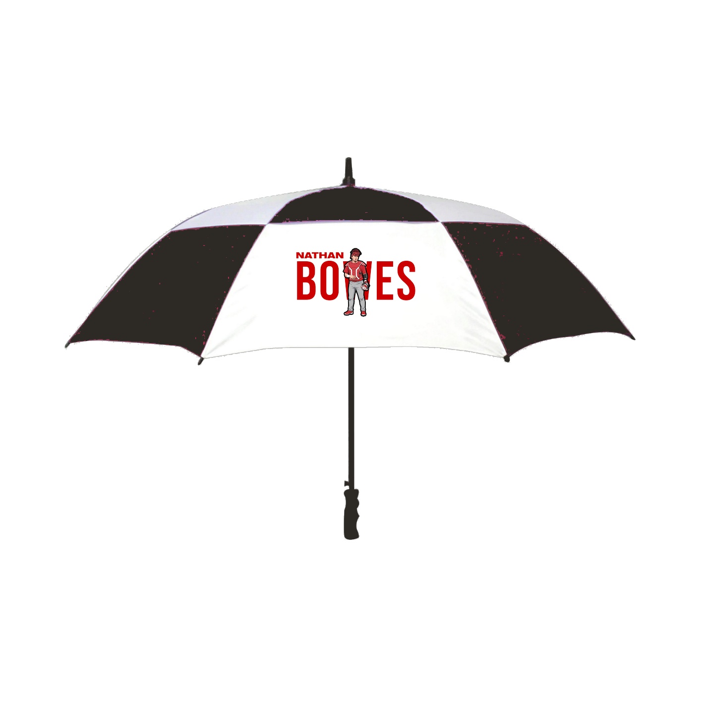 Golf Umbrella — Player Name in Black