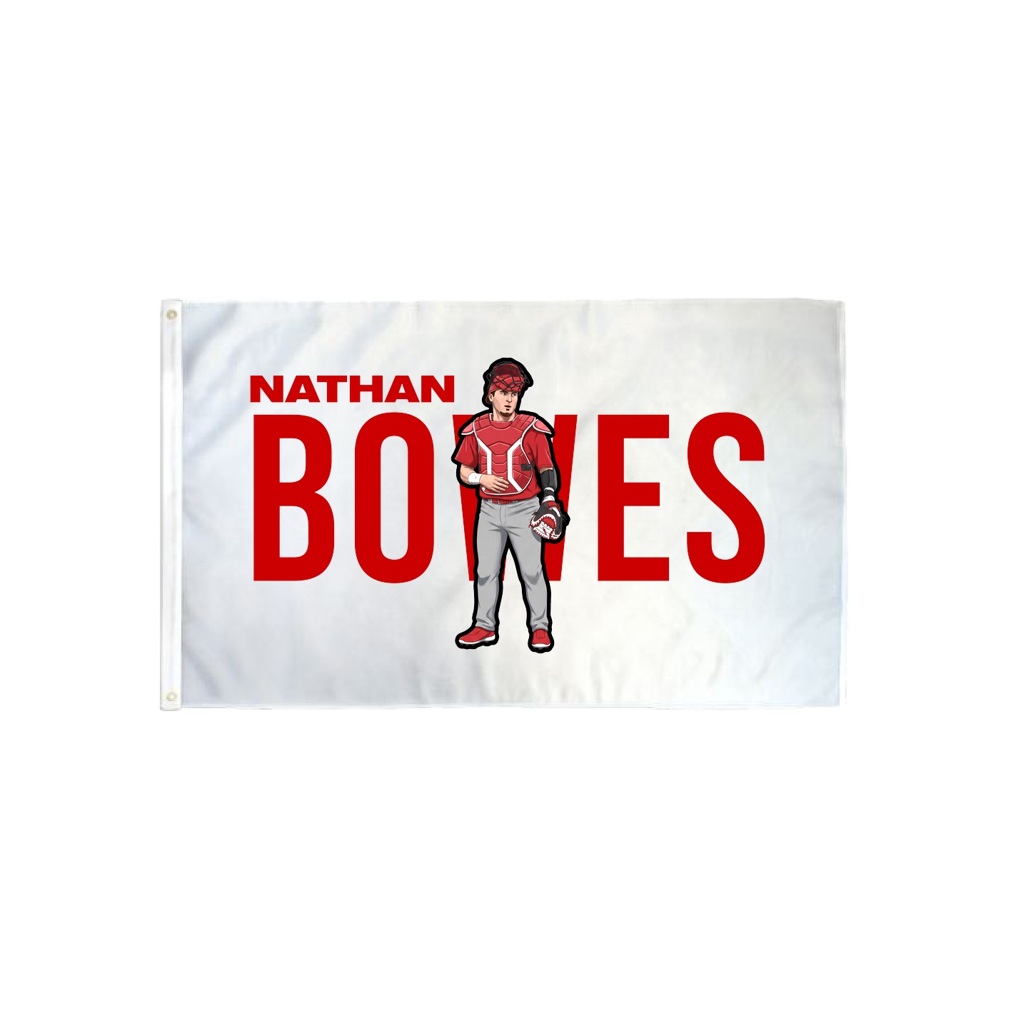 3x5 Flag — Player Name in Classic