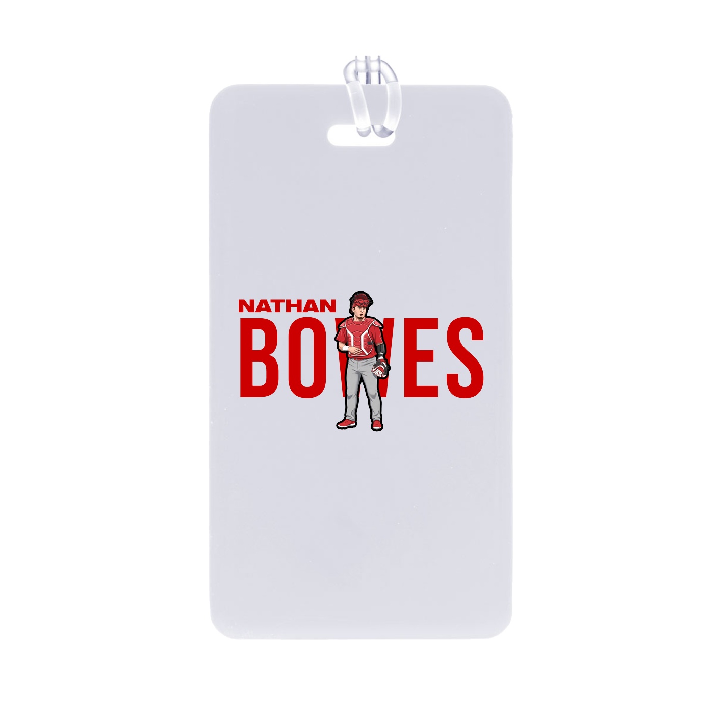 Bag Tag — Player Name in Classic
