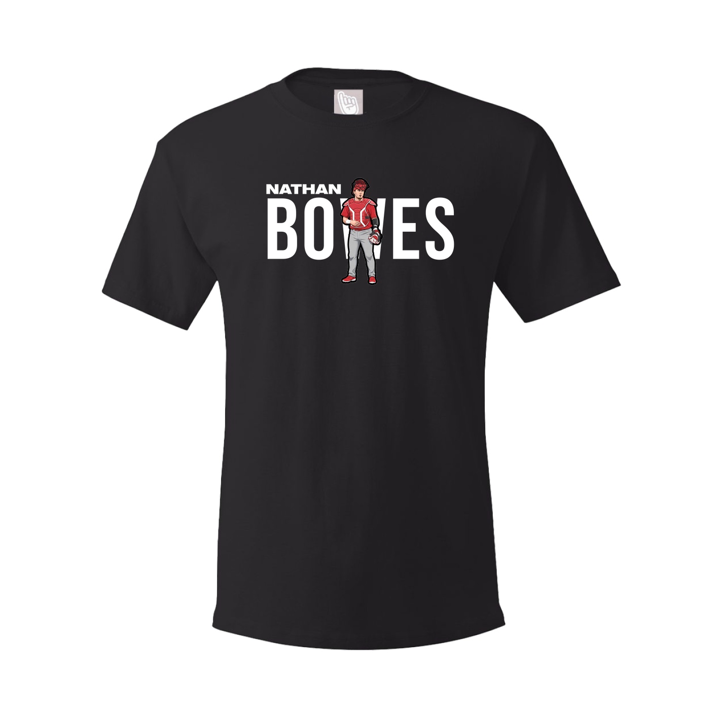 Youth Tee — Player Name in Black