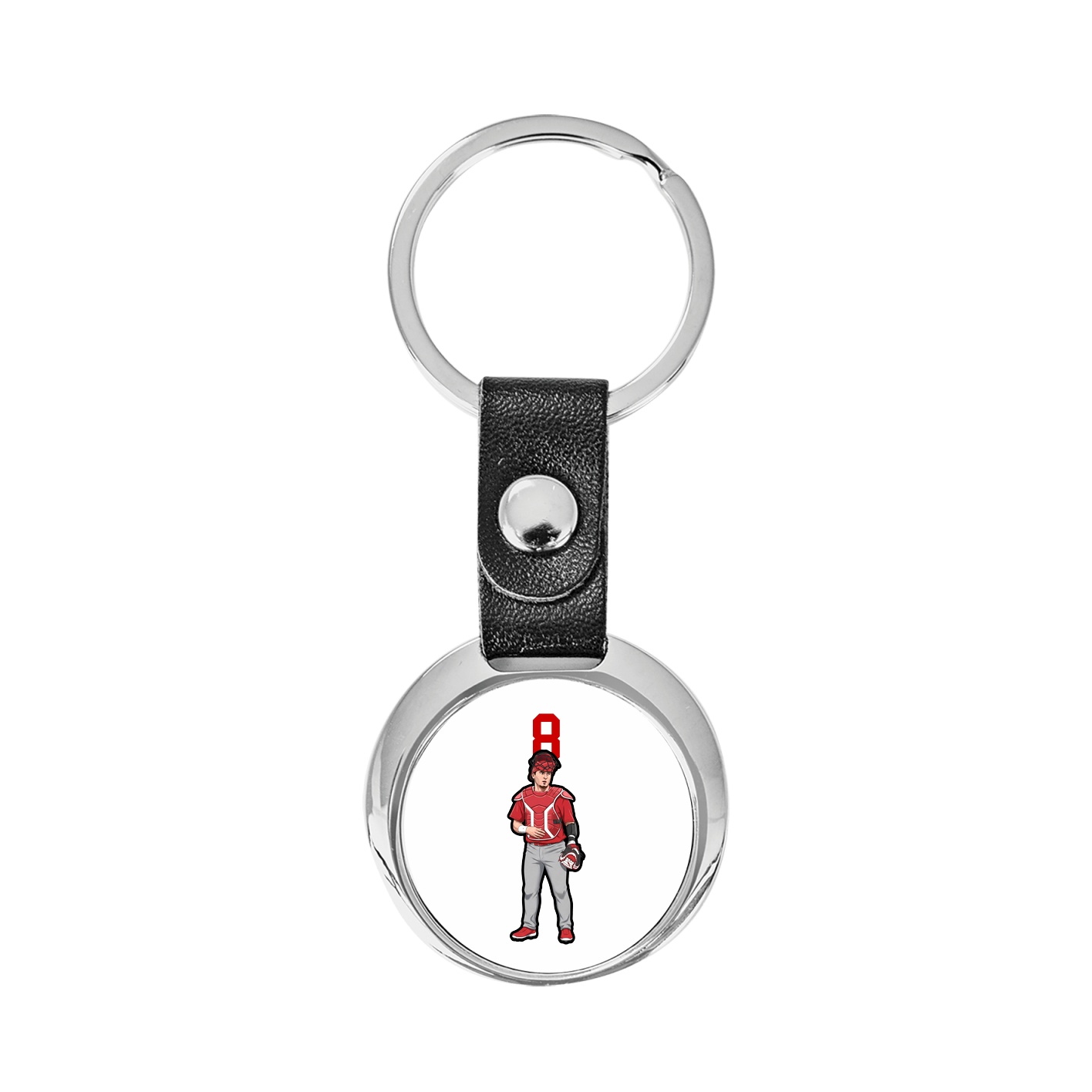 Key Chain — Number Top in Classic