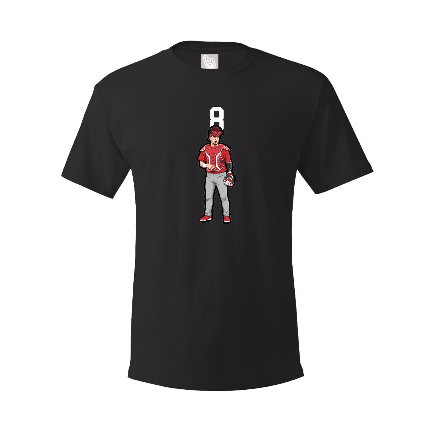 Tee — Number Top in Black