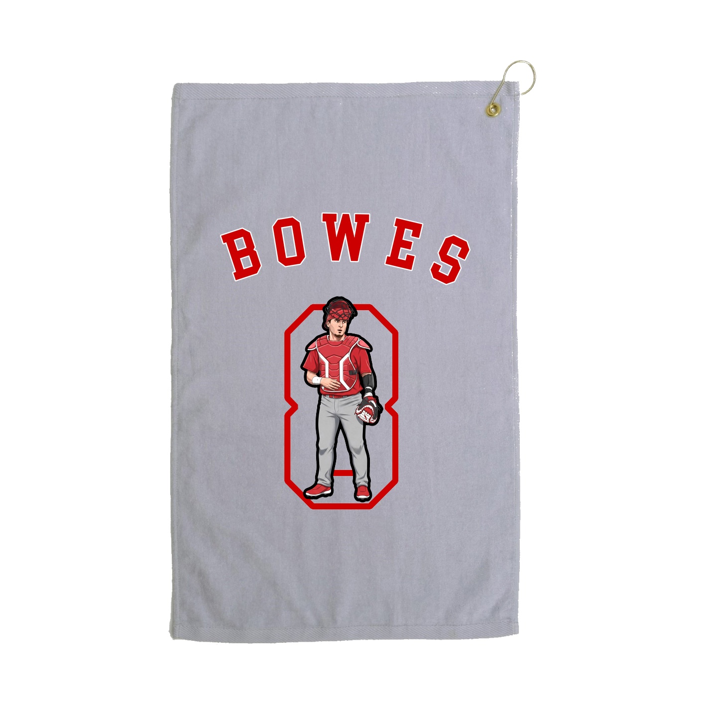 Golf Towel — Shirsey Arch in Grey