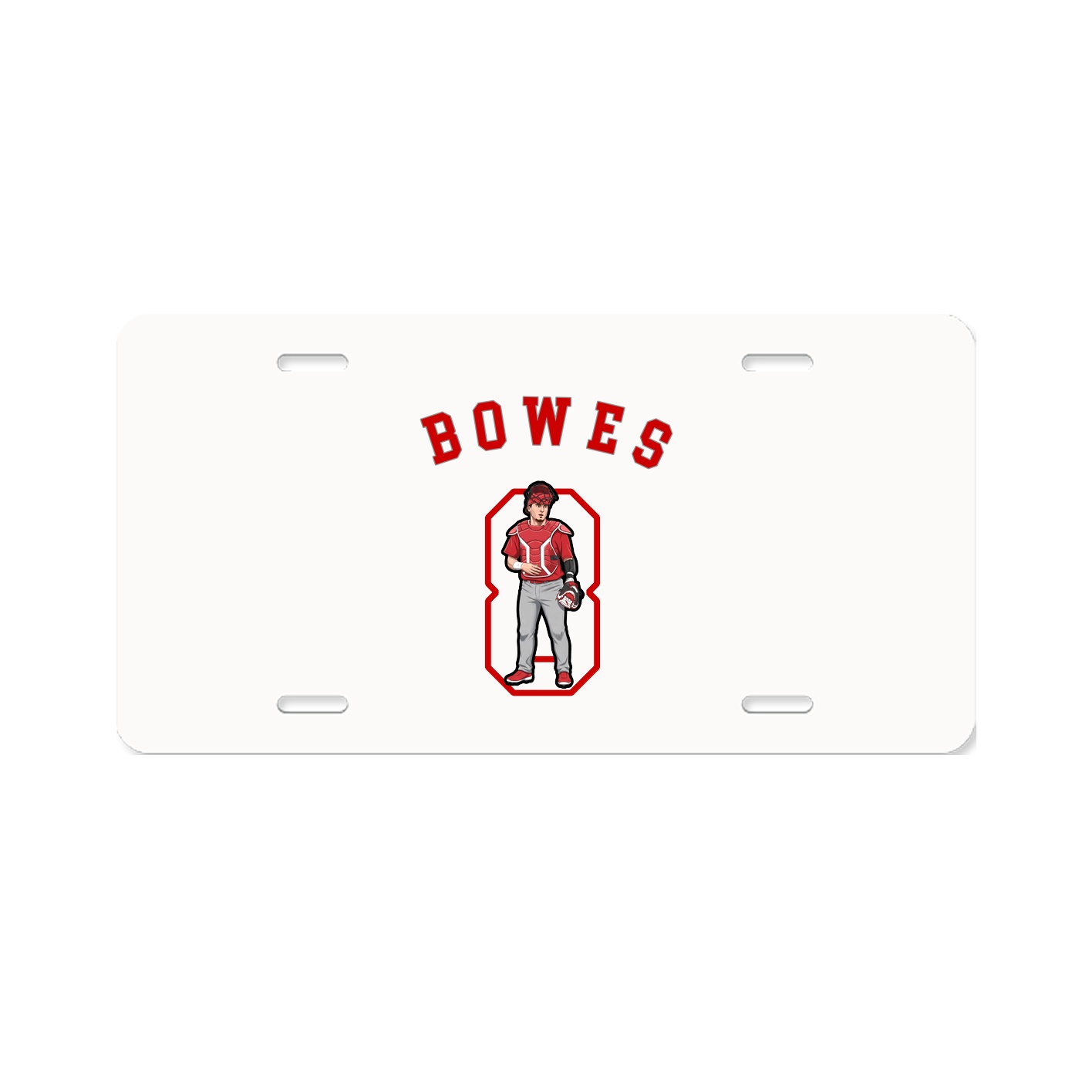 License Plate — Shirsey Arch in Classic
