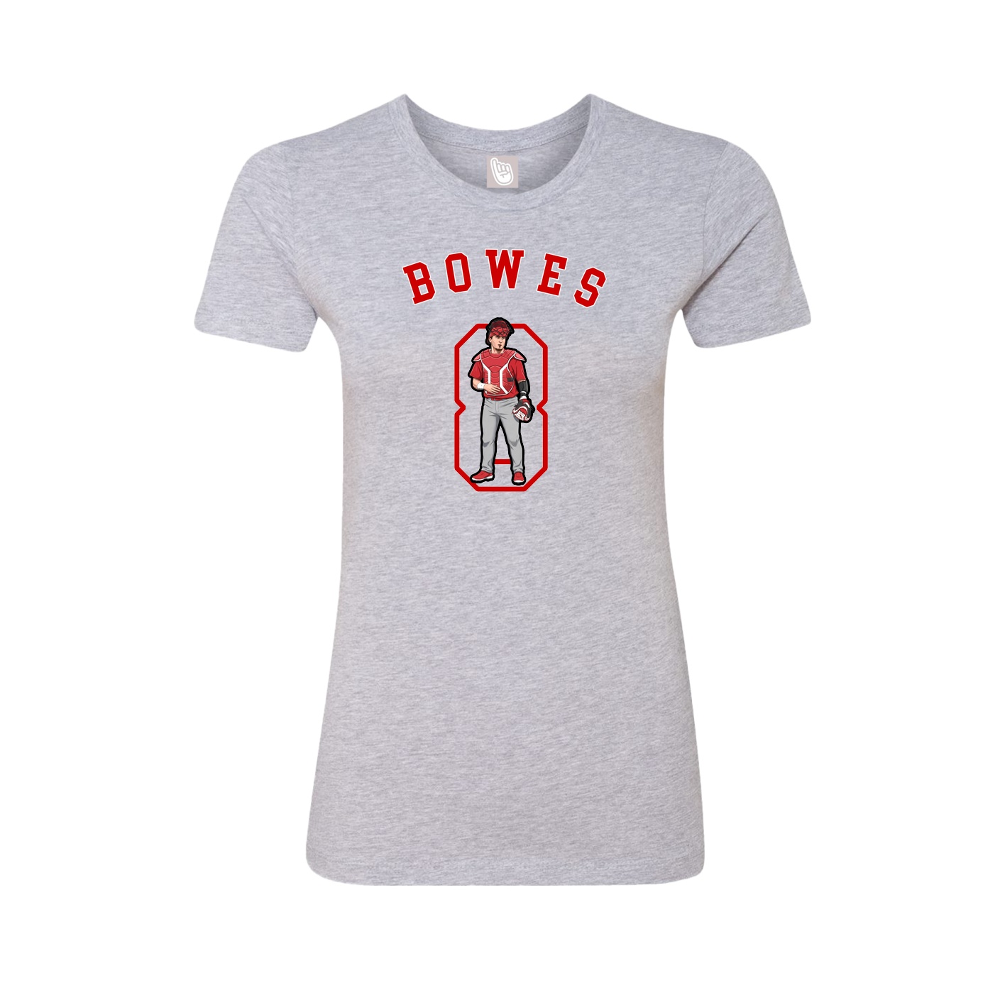 Womens Tee — Shirsey Arch in Grey