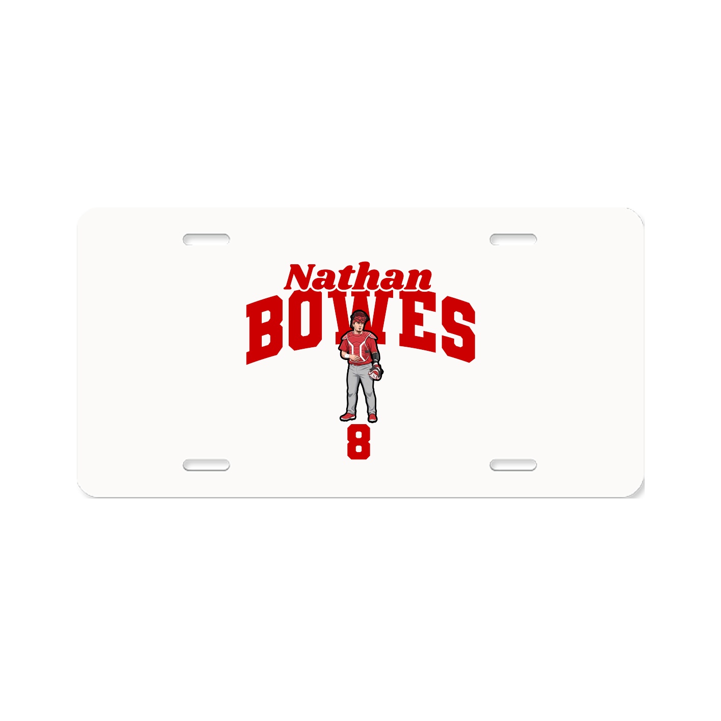 License Plate — Signature Arch in Classic