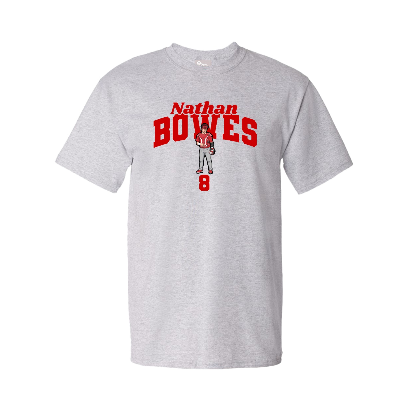 Youth Tee — Signature Arch in Grey