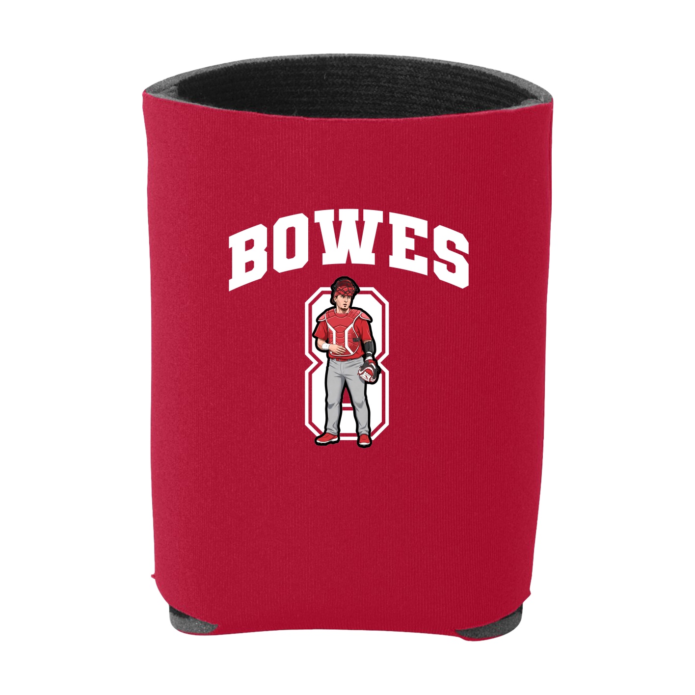 Can Holder — Number in Red