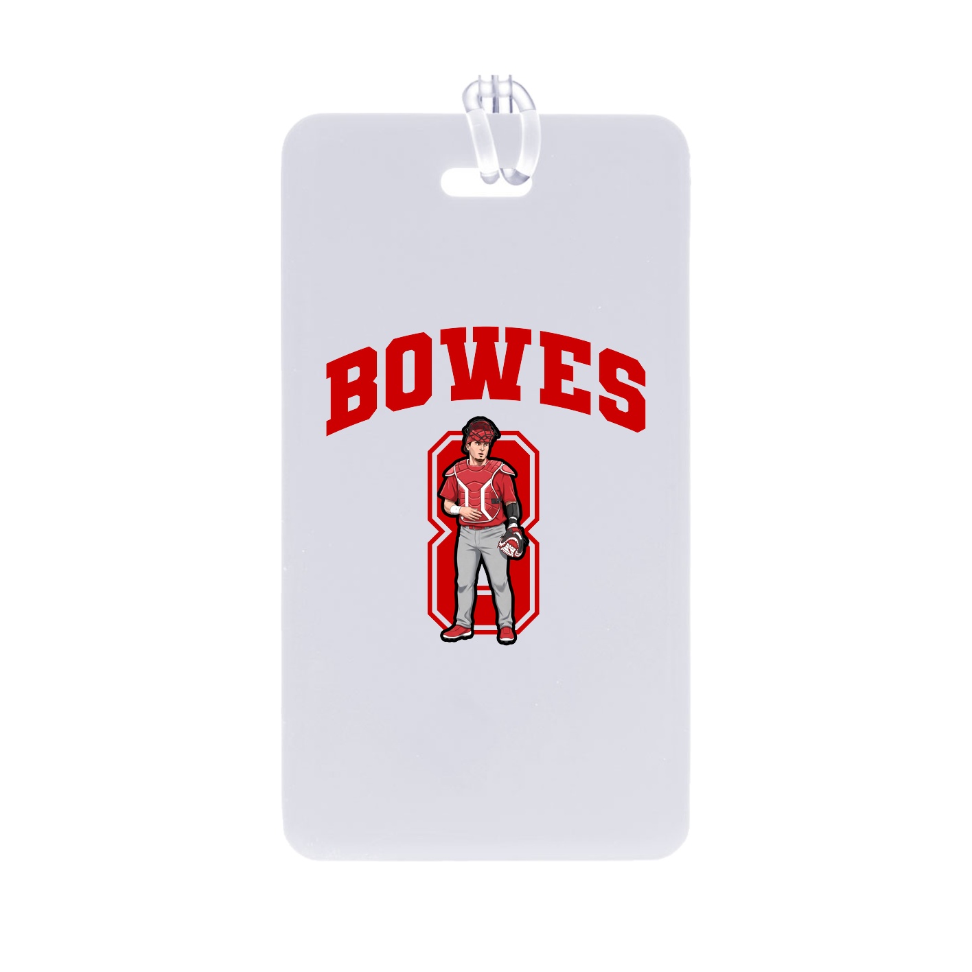 Bag Tag — Number in Classic