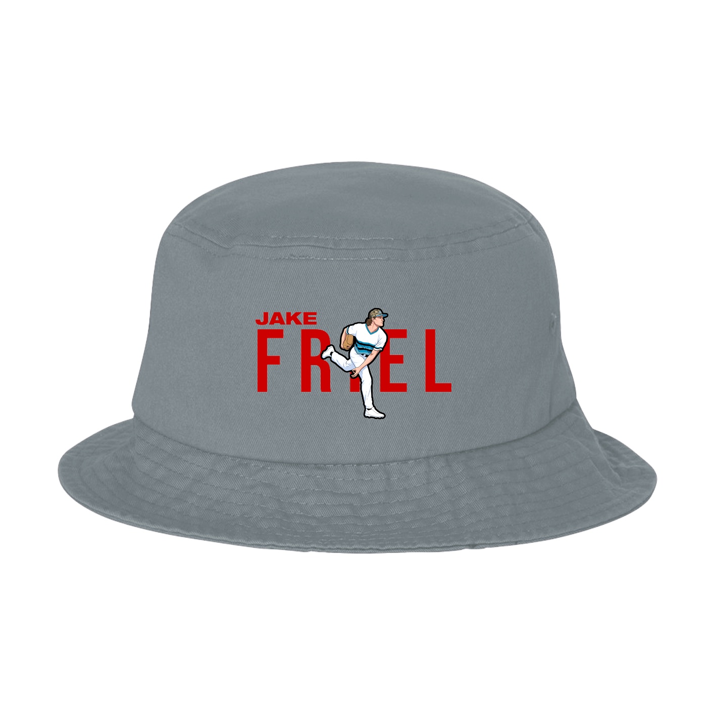 Bucket Cap — Player Name in Grey
