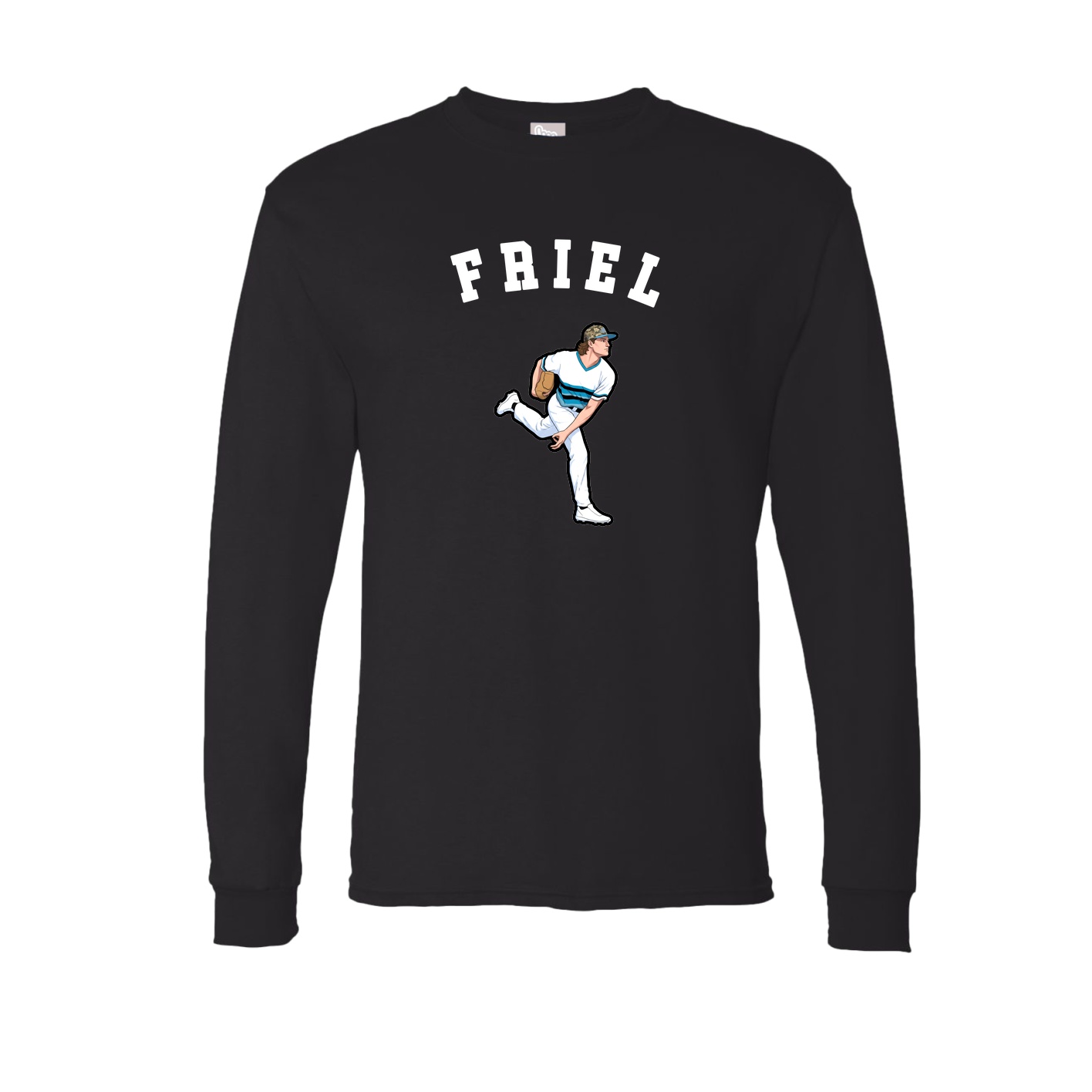 Long Sleeve Tee — Shirsey Arch in Black