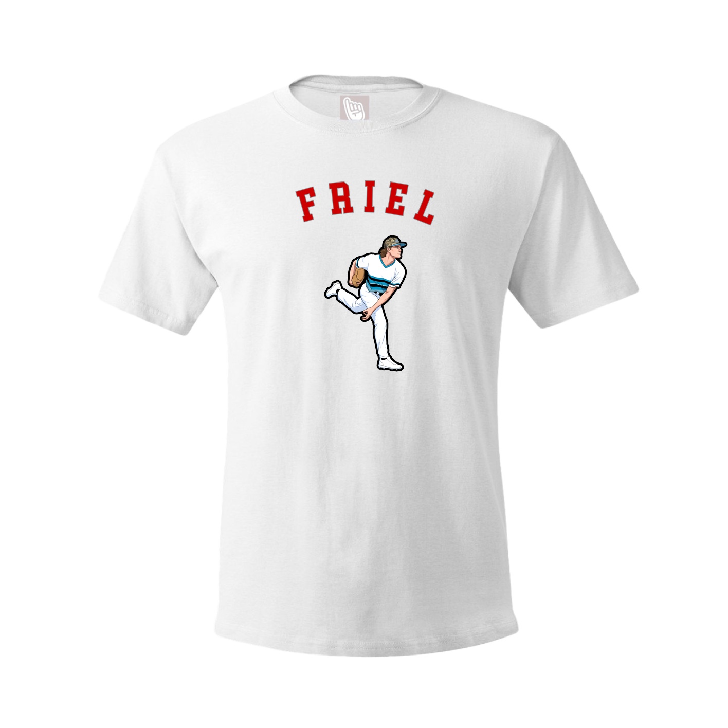 Youth Tee — Shirsey Arch in White