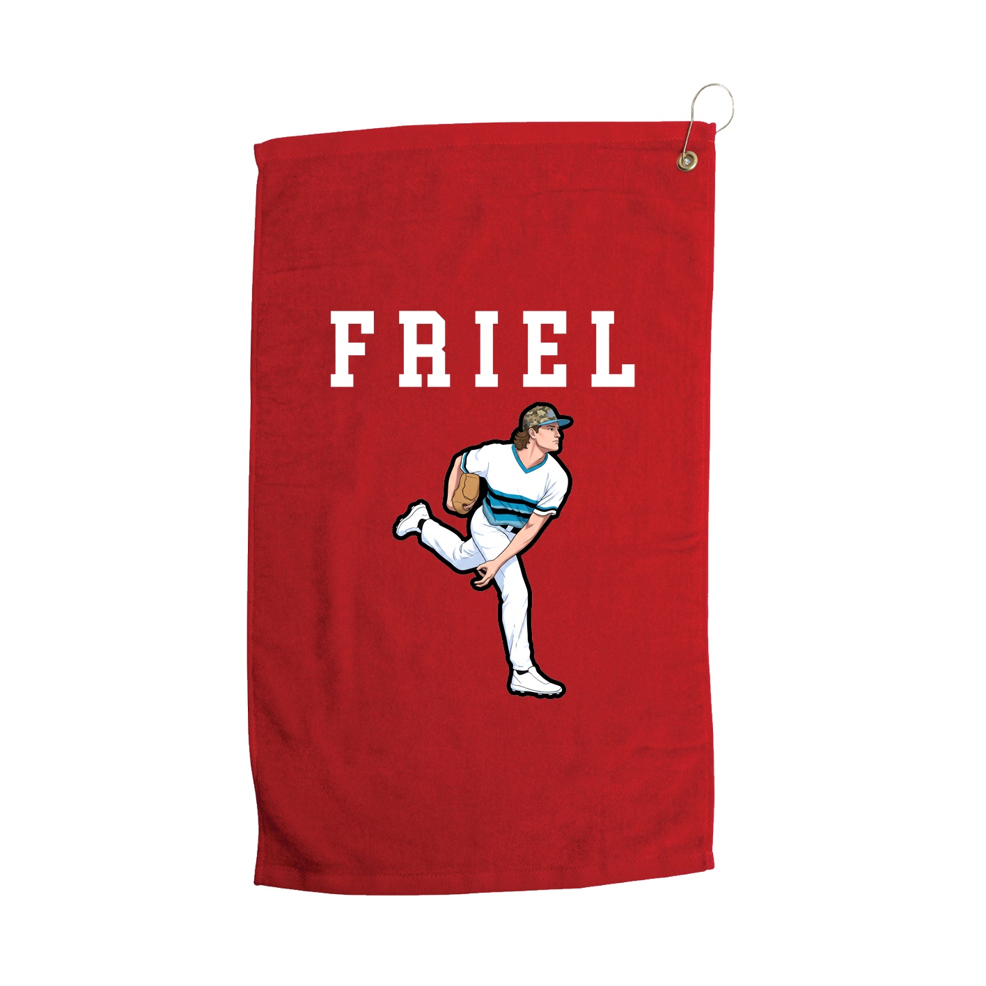Golf Towel — Shirsey in Red