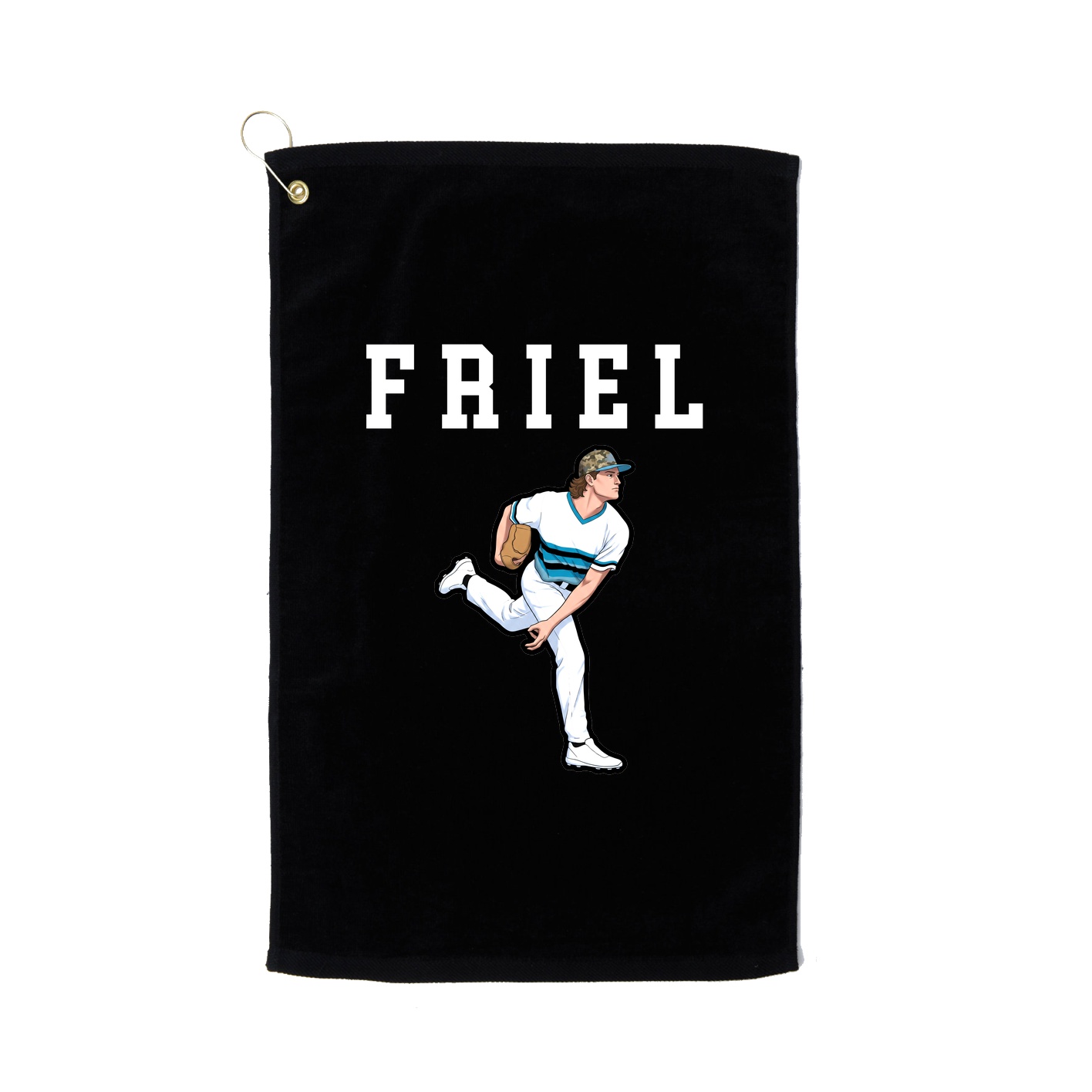 Golf Towel — Shirsey in Black