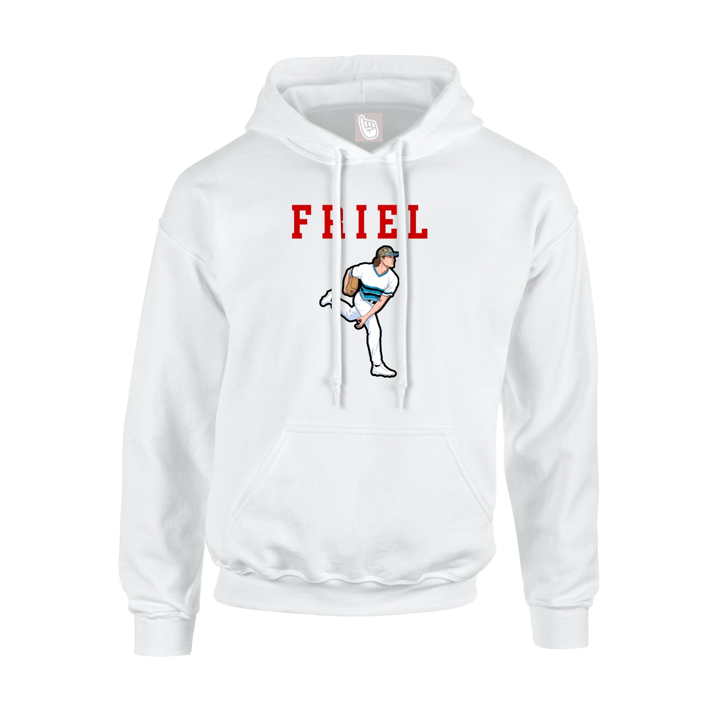 Youth Hoodie — Shirsey in White