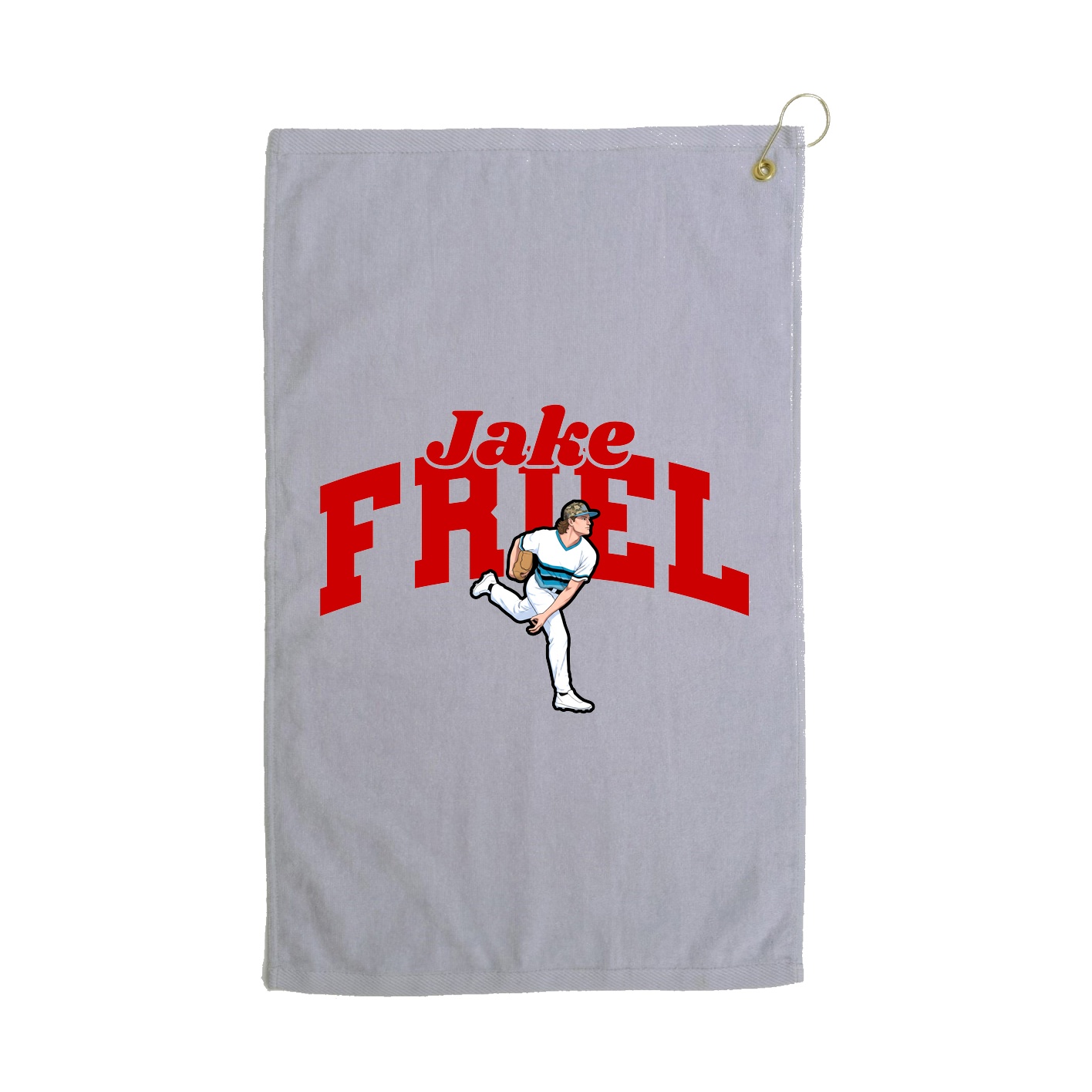 Golf Towel — Signature Arch in Grey