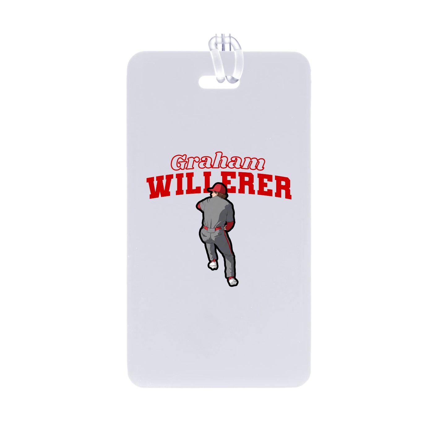 Bag Tag — Name Arch in Classic