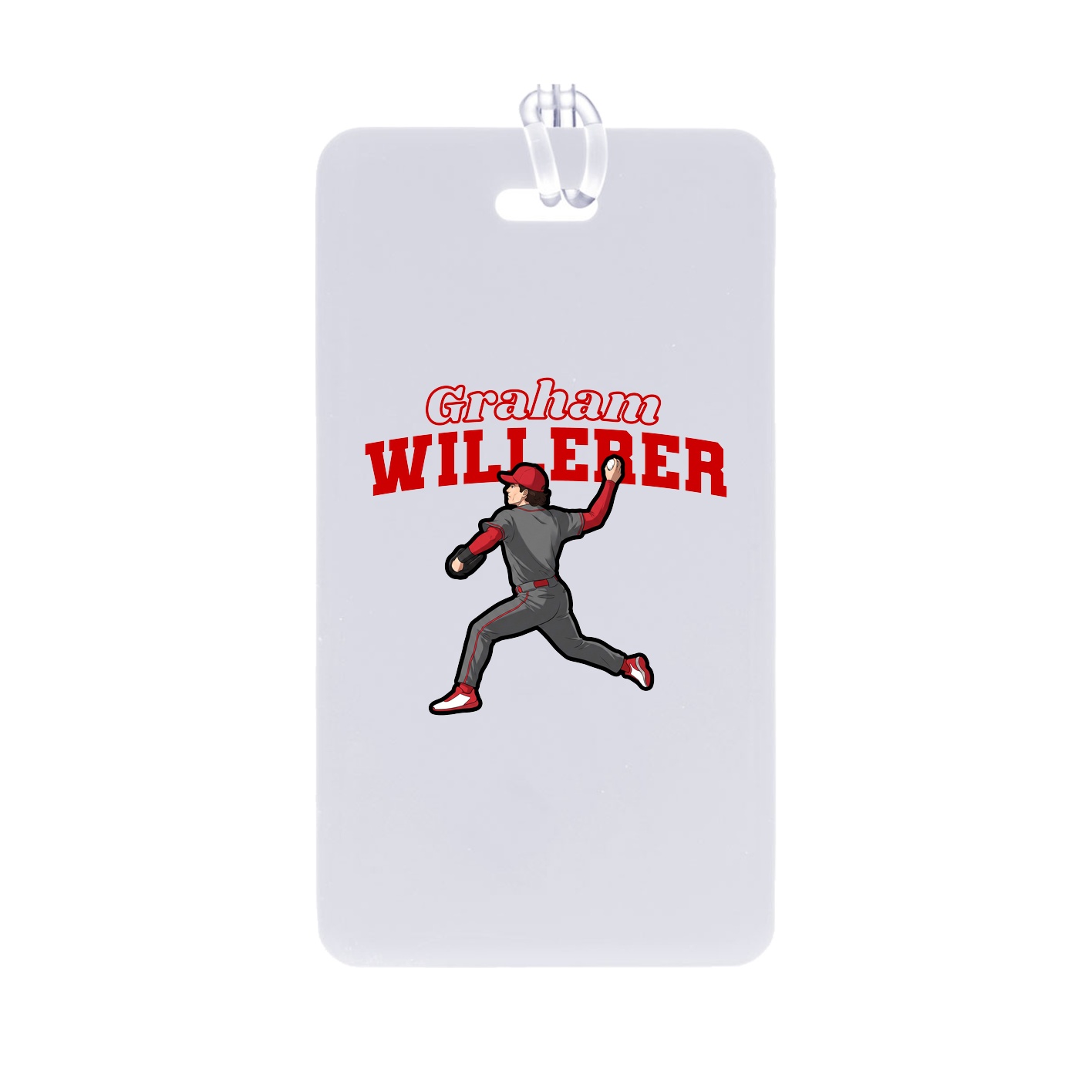 Bag Tag — Name Arch in Classic