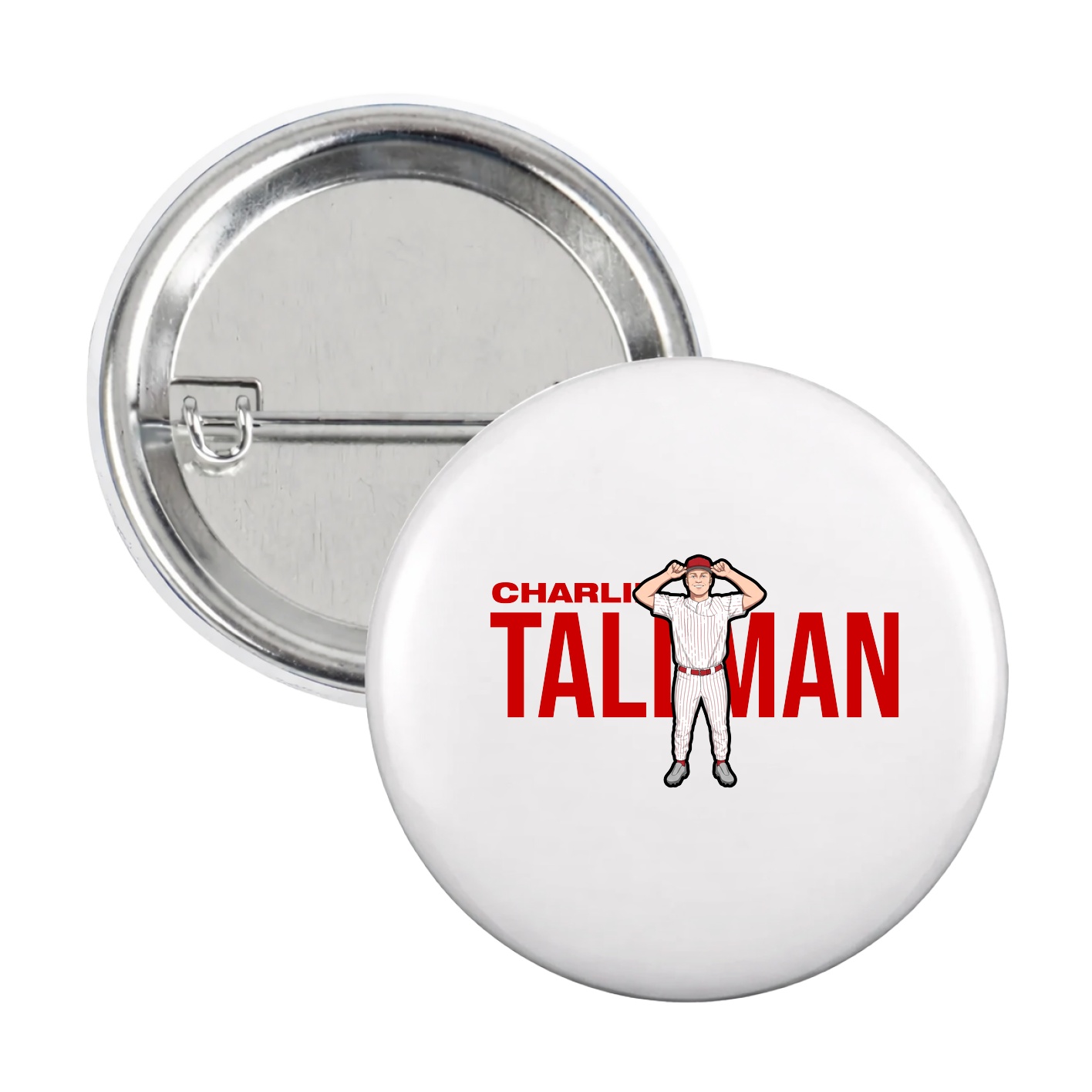 Game Day Button — Player Name in White