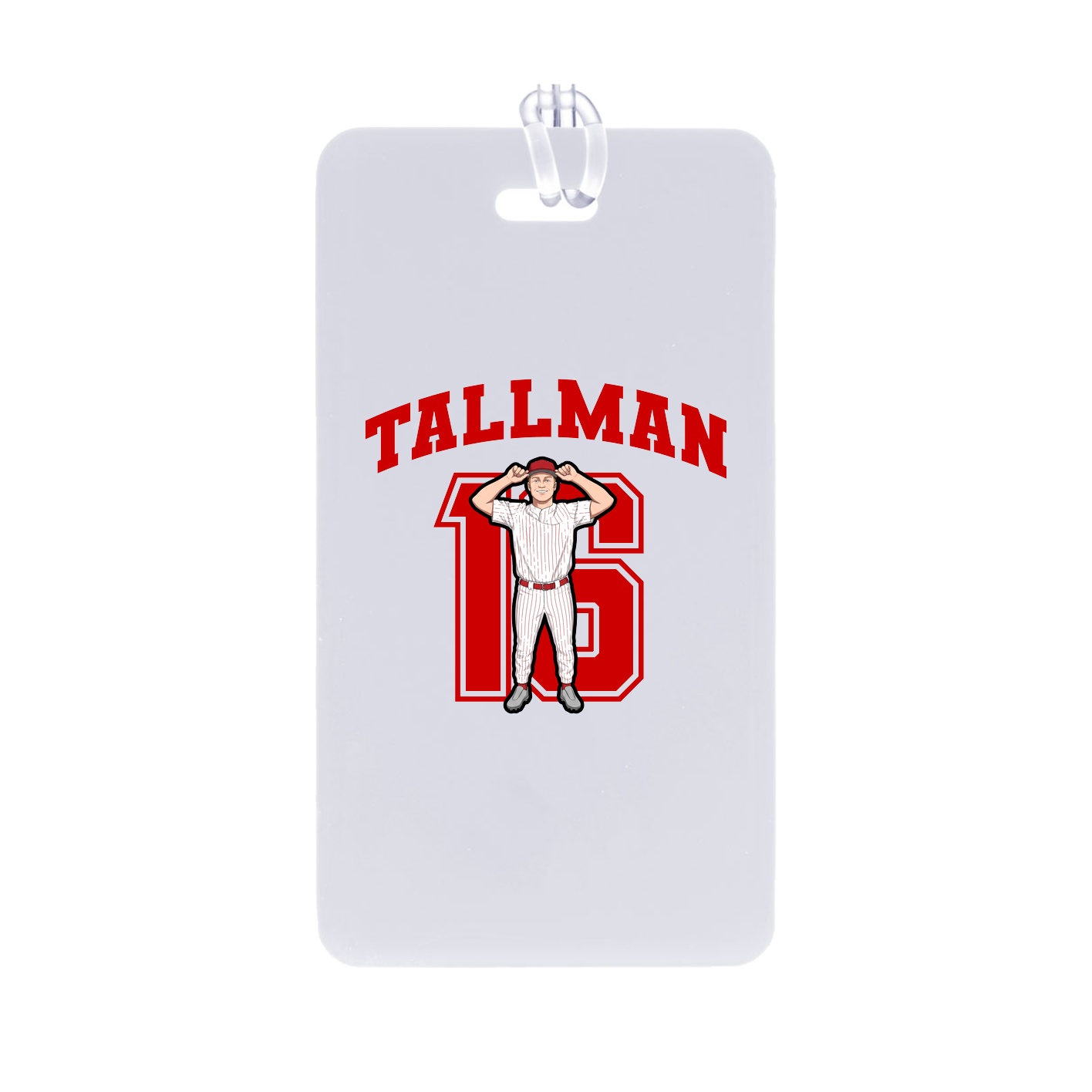 Bag Tag — Number in Classic