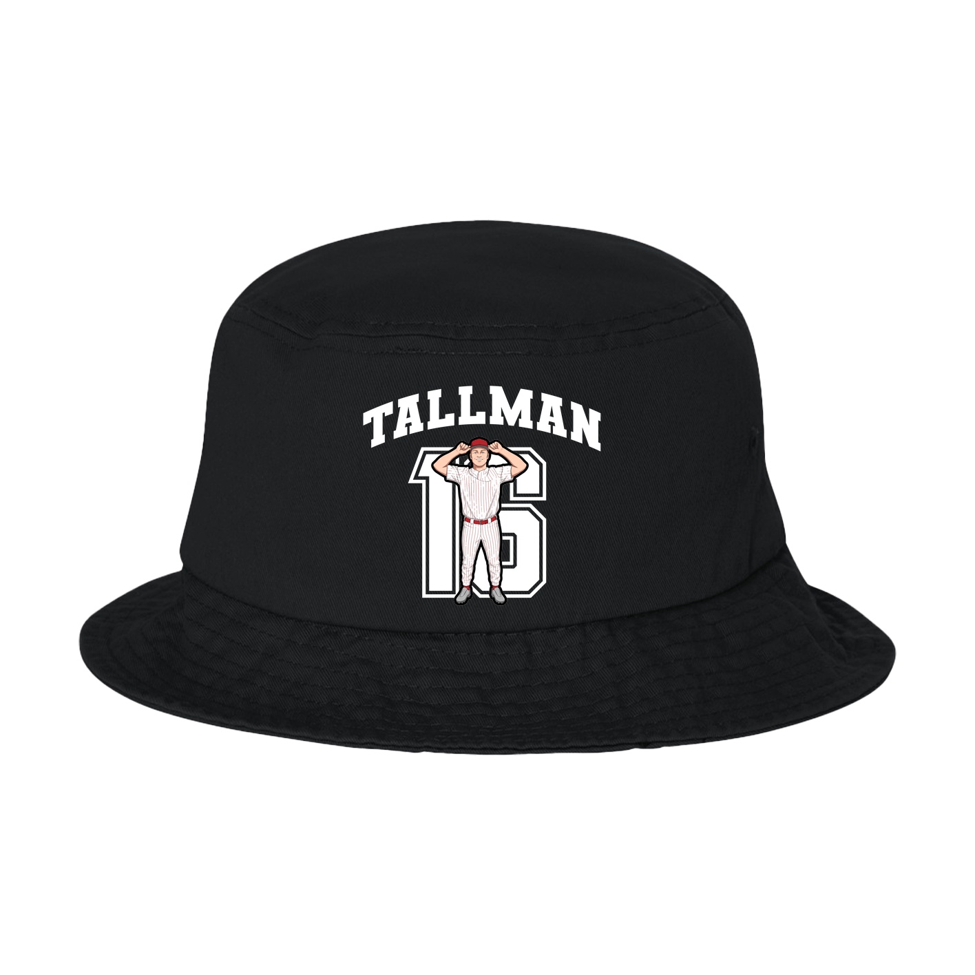 Bucket Cap — Number in Black