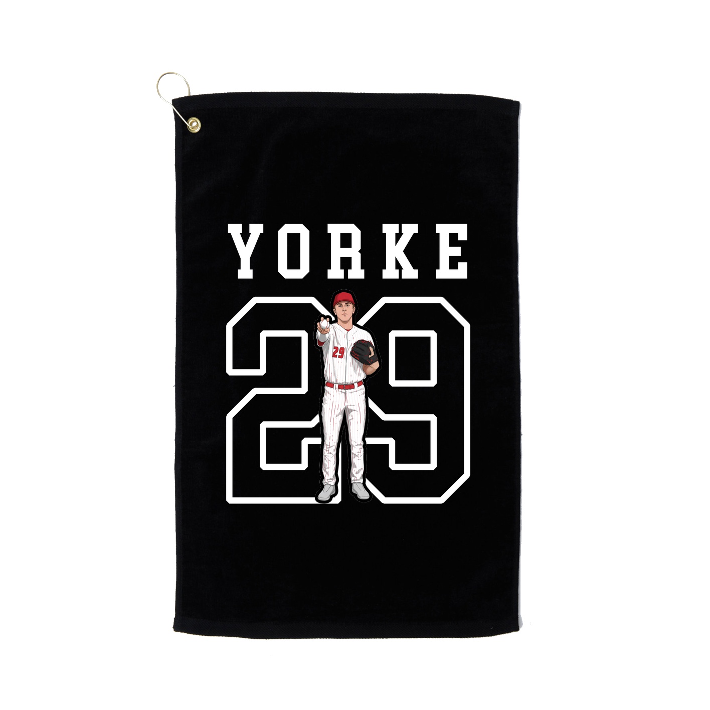 Golf Towel — Shirsey in Black